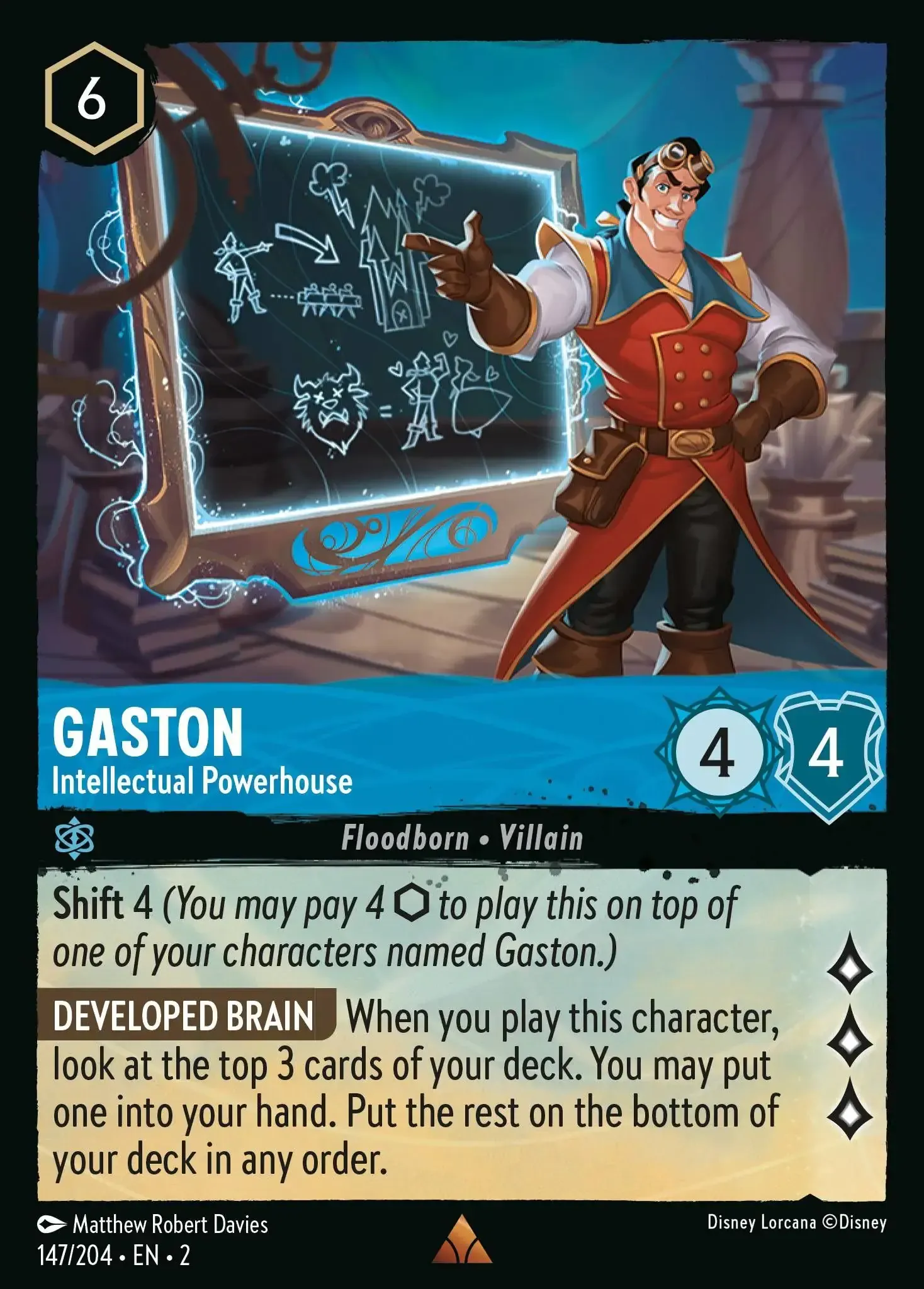 Gaston - Intellectual Powerhouse · Rise of the Floodborn 147/204