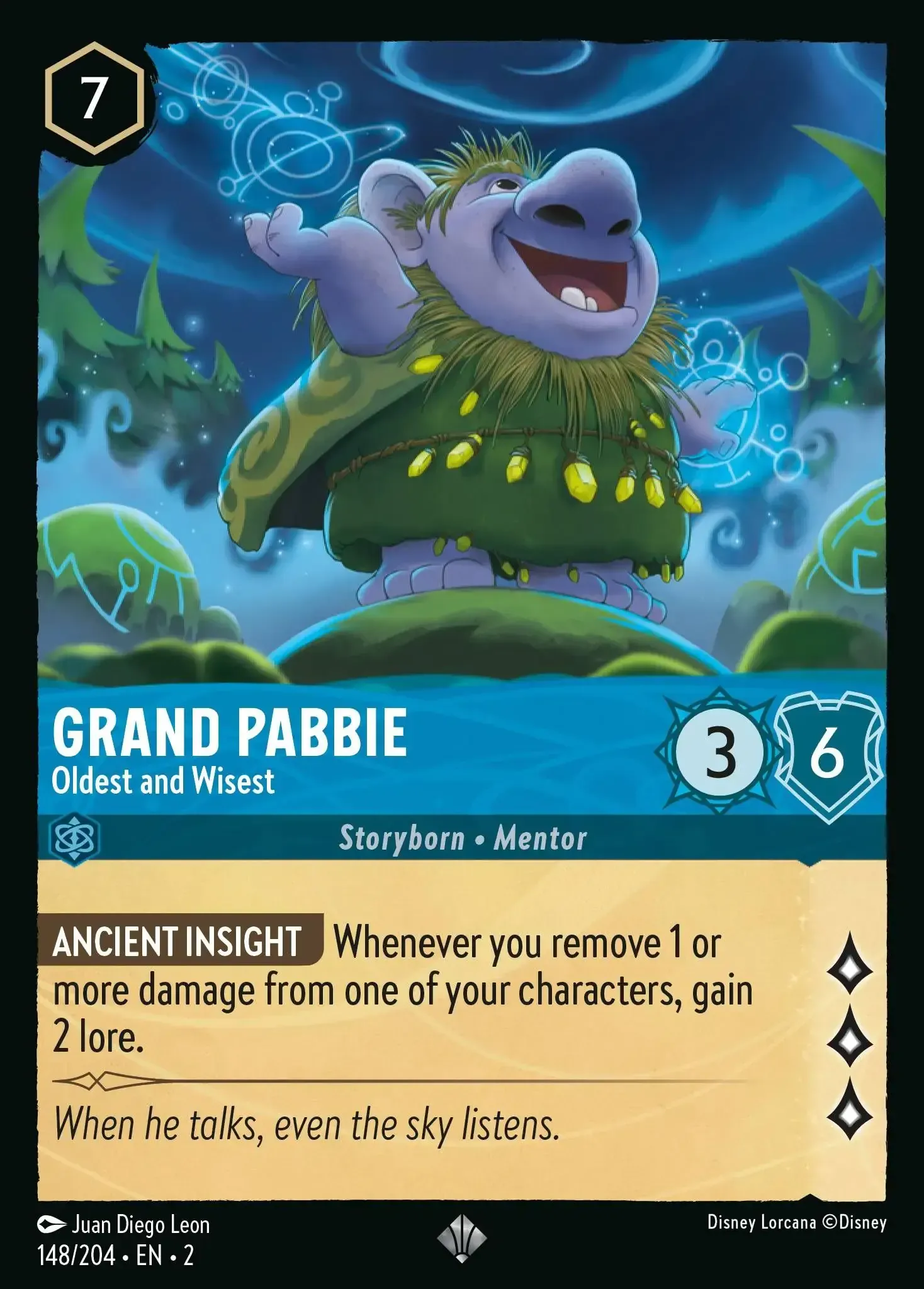 Grand Pabbie - Oldest and Wisest · Rise of the Floodborn 148/204