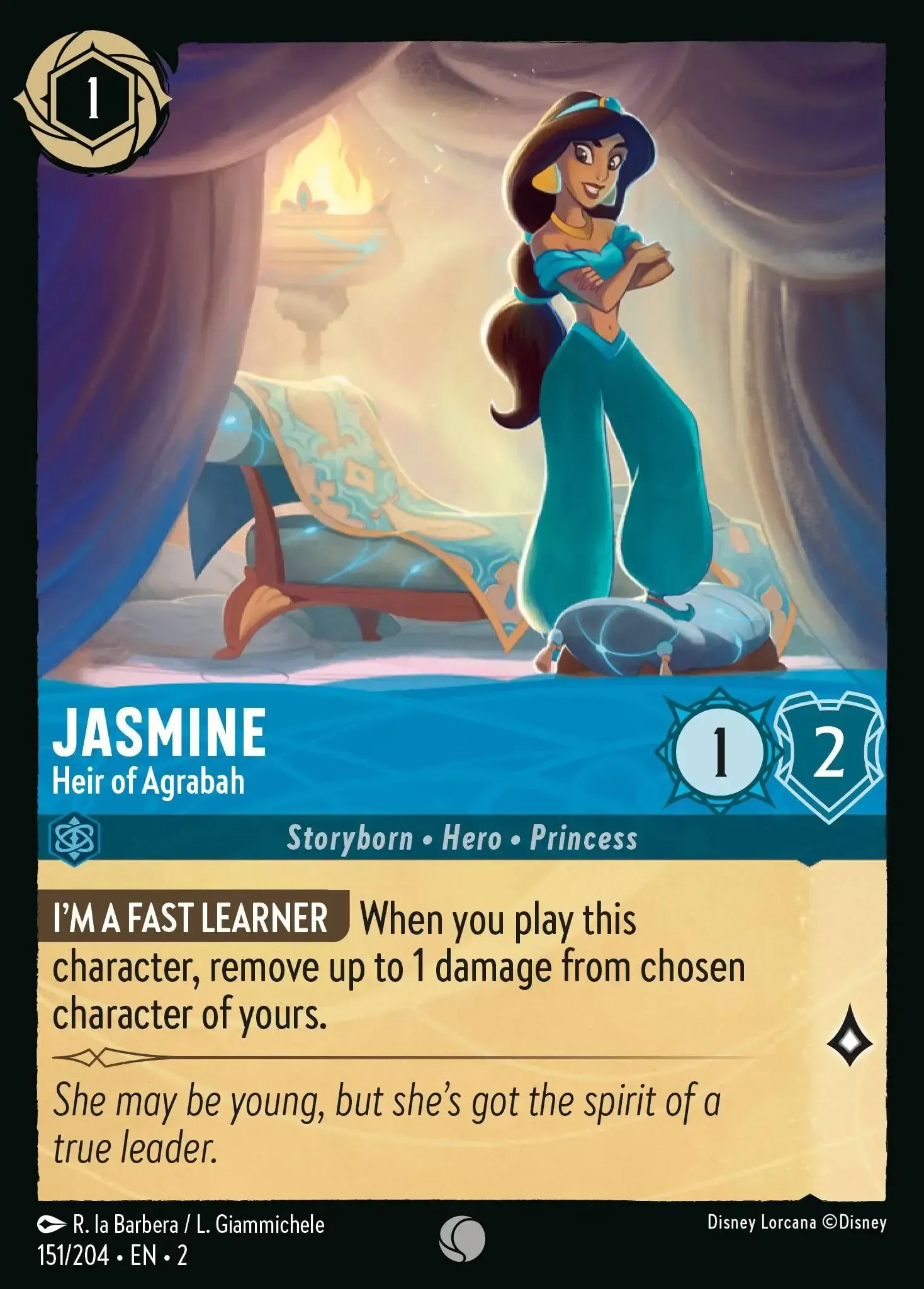 Jasmine - Heir of Agrabah · Rise of the Floodborn 151/204