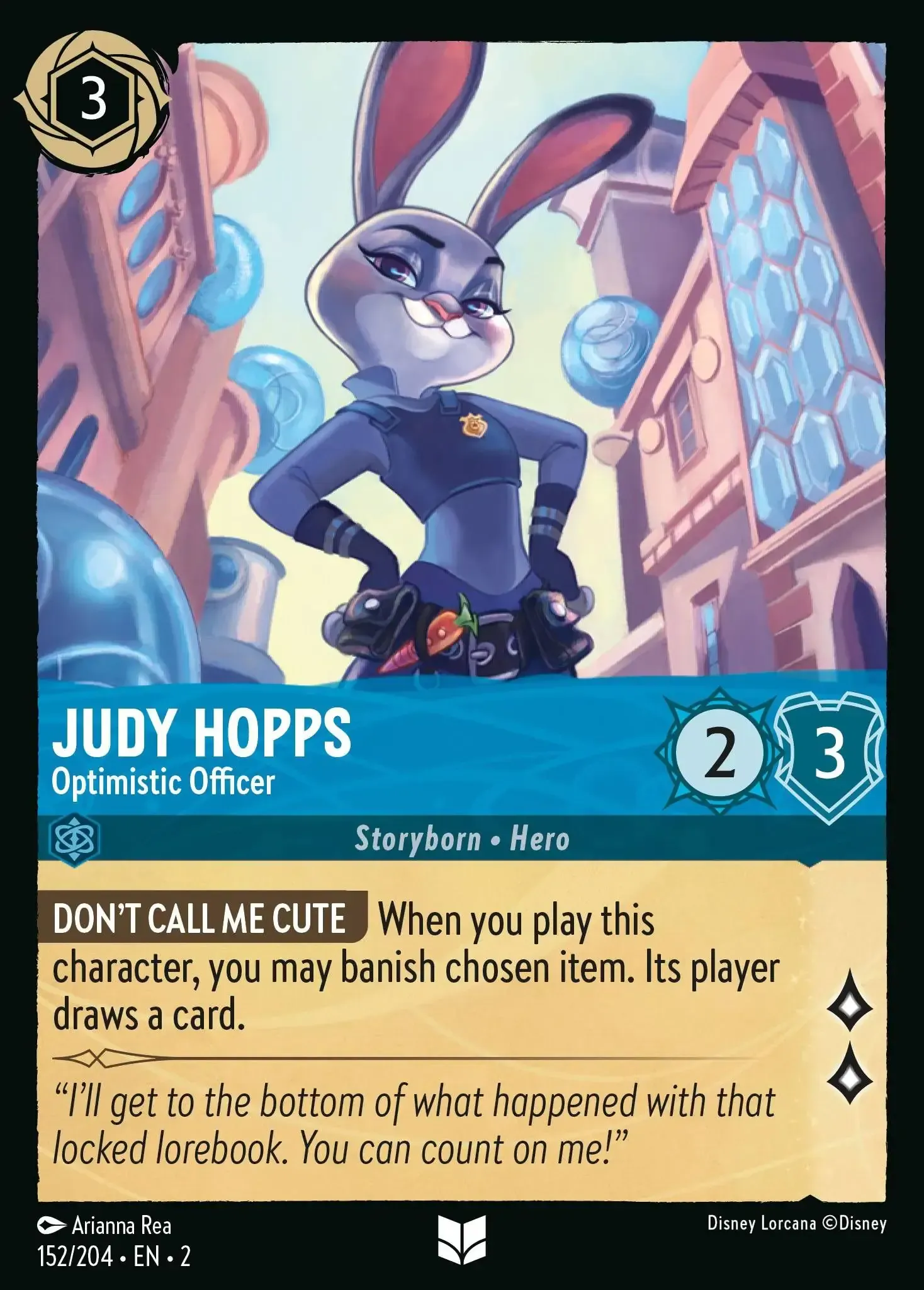 Judy Hopps - Optimistic Officer · Rise of the Floodborn 152/204