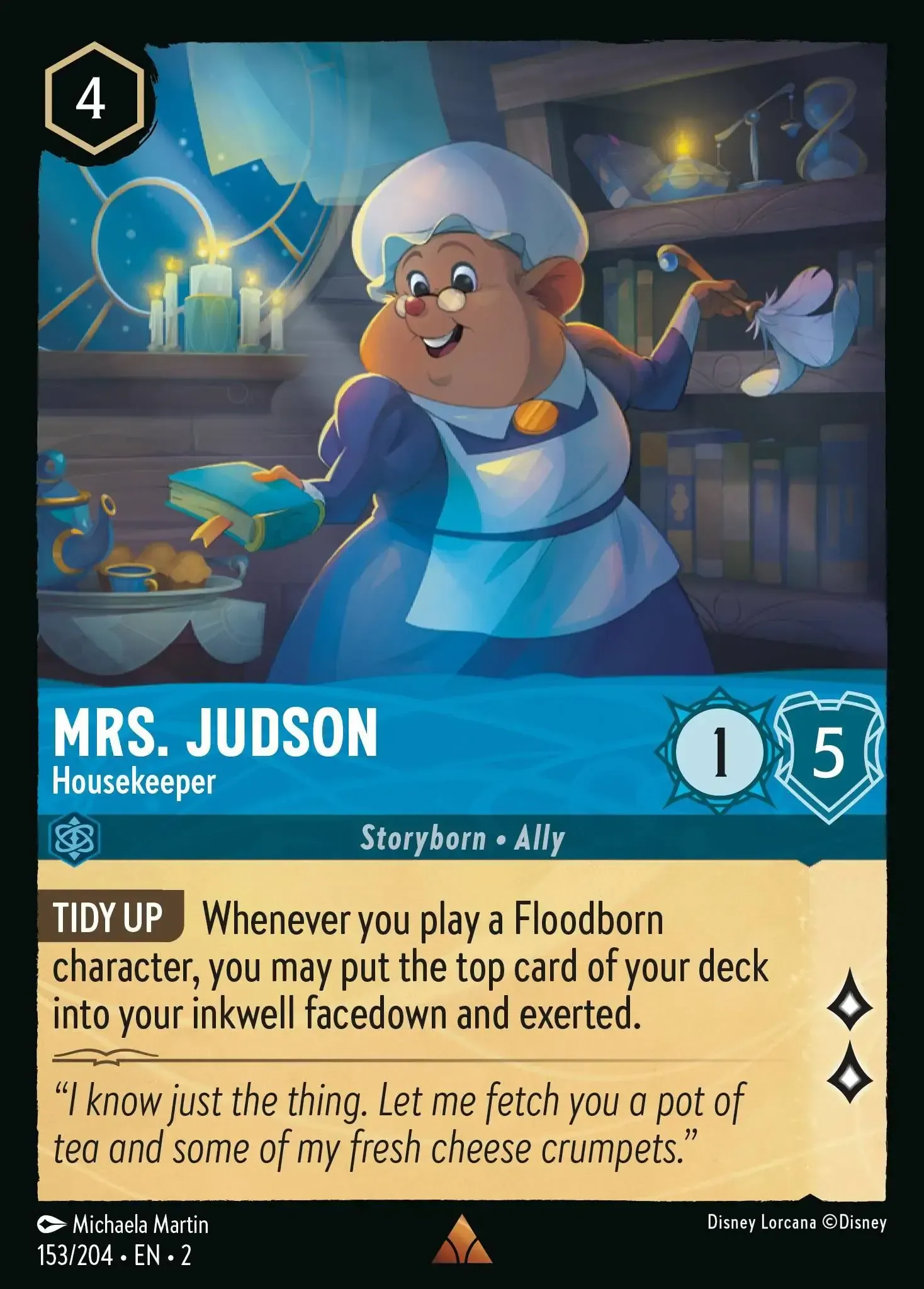 Mrs. Judson - Housekeeper · Rise of the Floodborn 153/204
