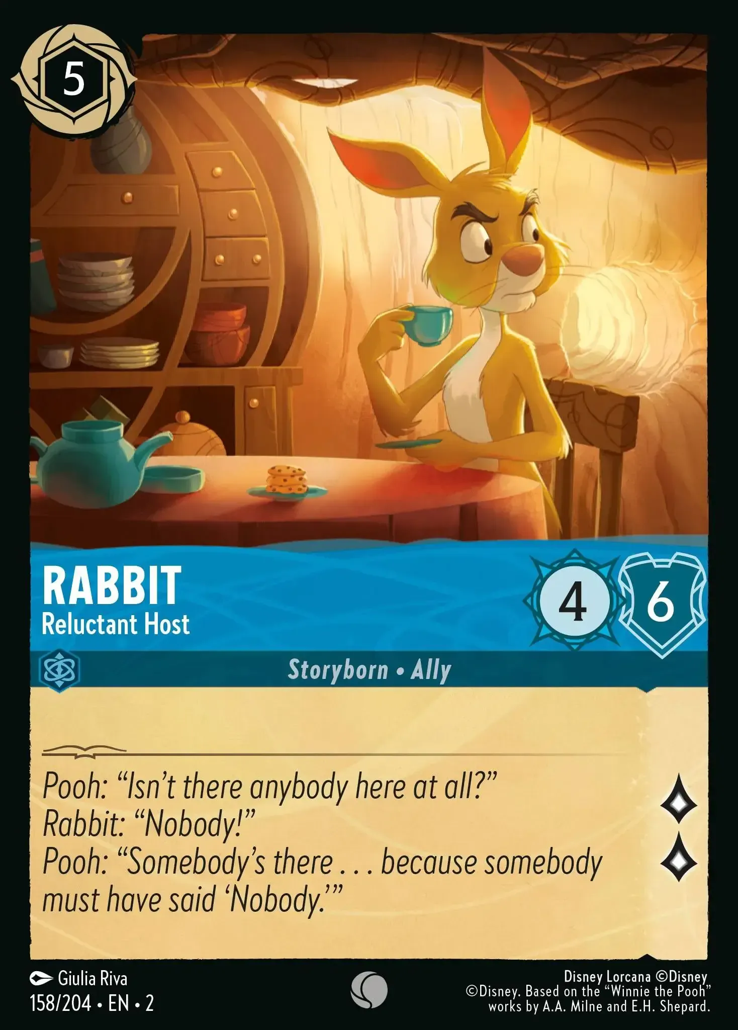 Rabbit - Reluctant Host · Rise of the Floodborn 158/204