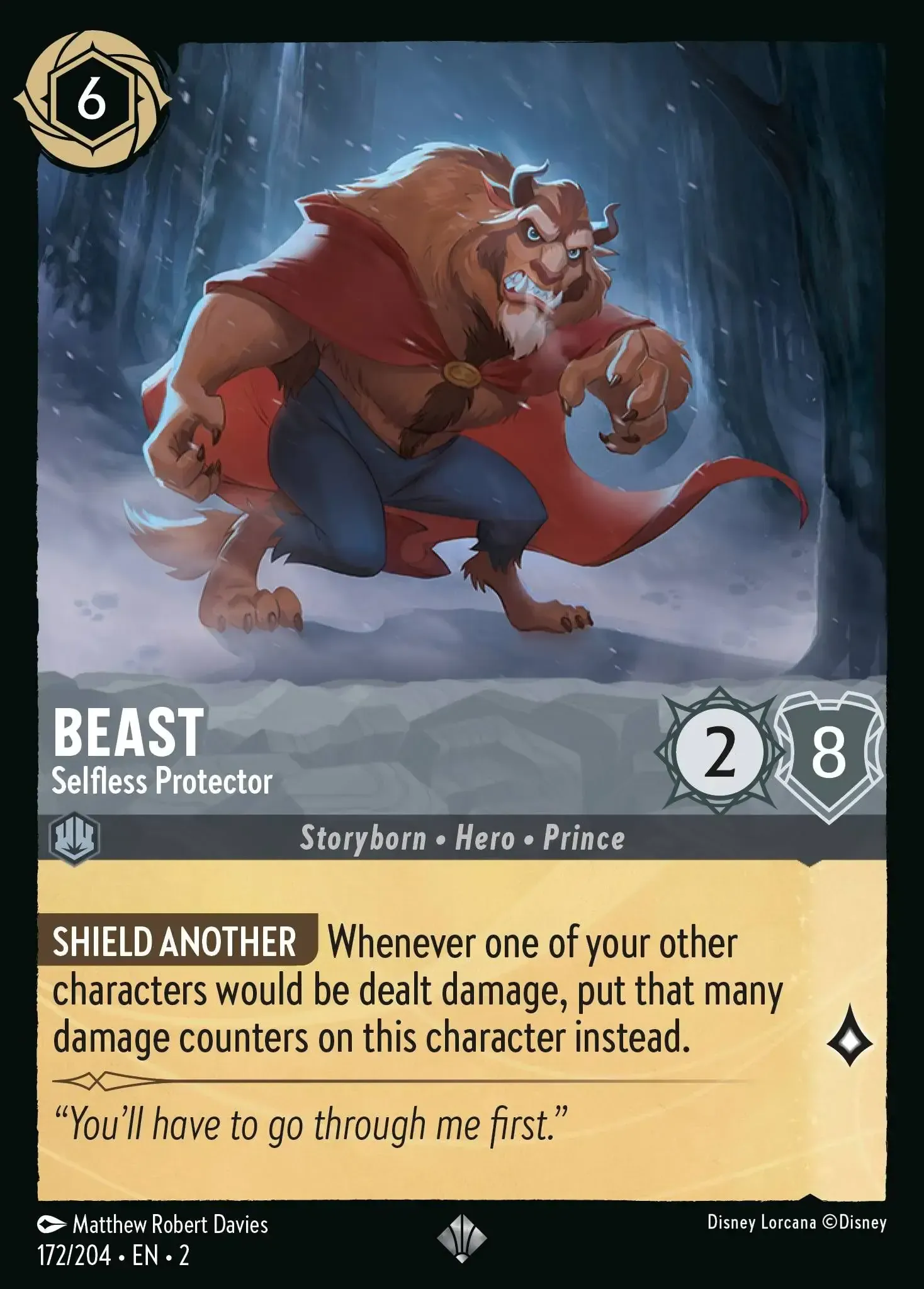 Beast - Selfless Protector · Rise of the Floodborn 172/204