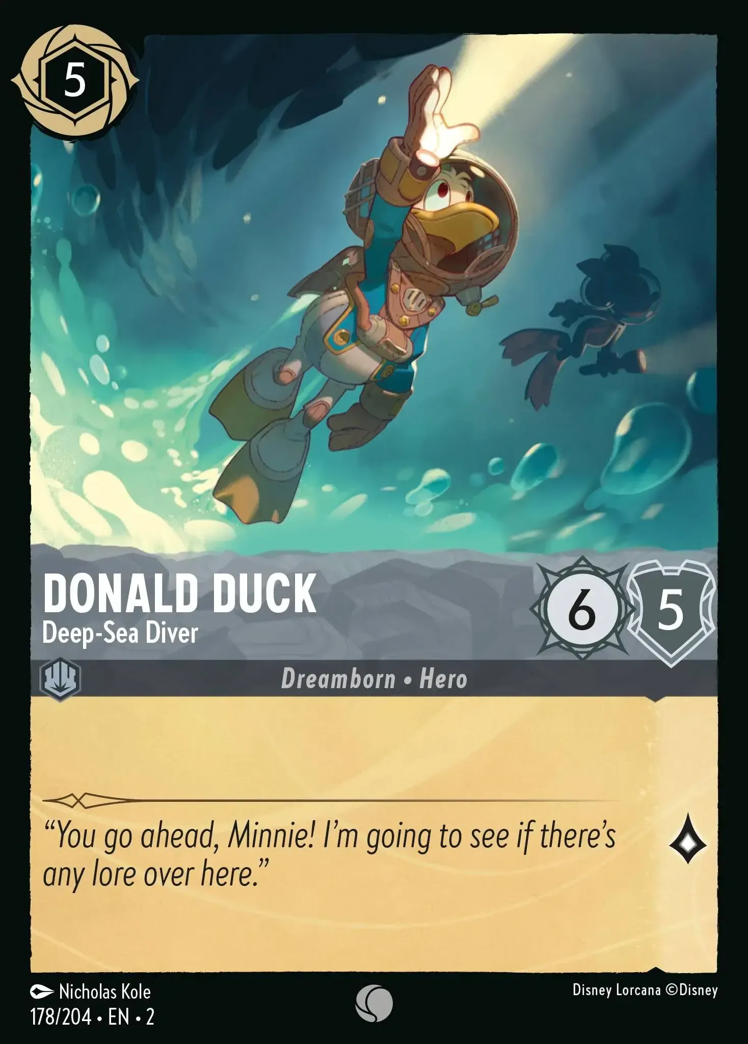 Donald Duck - Deep-Sea Diver · Rise of the Floodborn 178/204