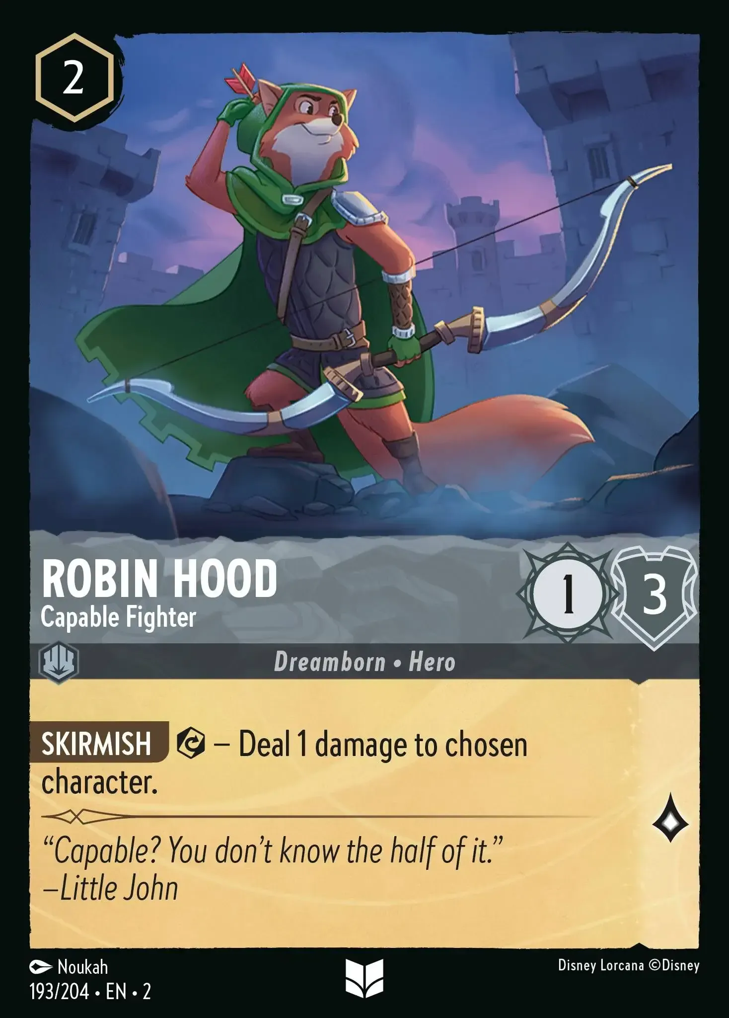 Robin Hood - Capable Fighter · Rise of the Floodborn 193/204