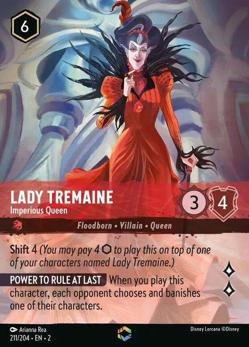 Lady Tremaine - Imperious Queen · Rise of the Floodborn 211/204