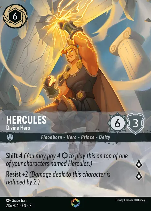 Hercules - Divine Hero · Rise of the Floodborn 215/204