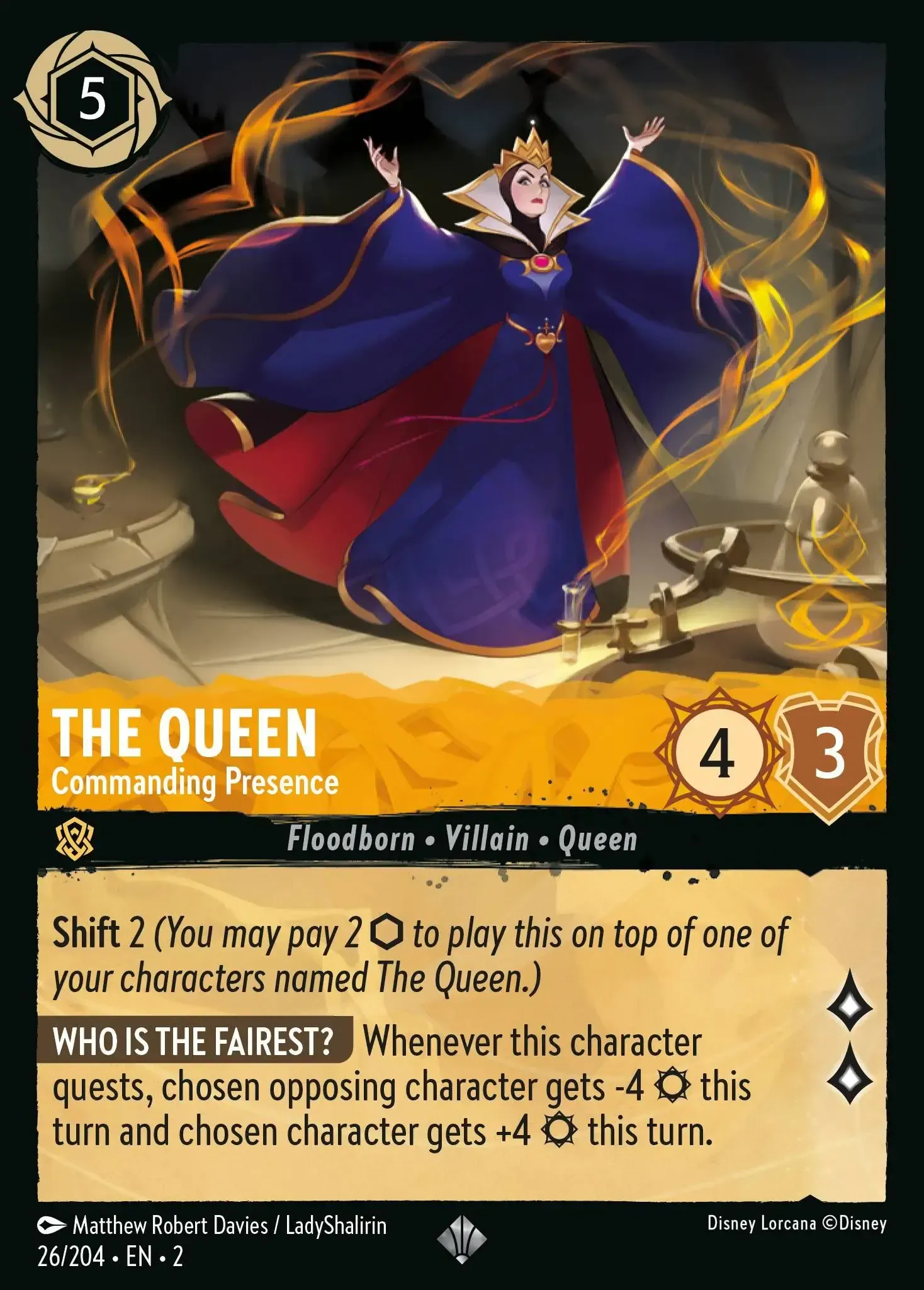 The Queen - Commanding Presence · Rise of the Floodborn 26/204