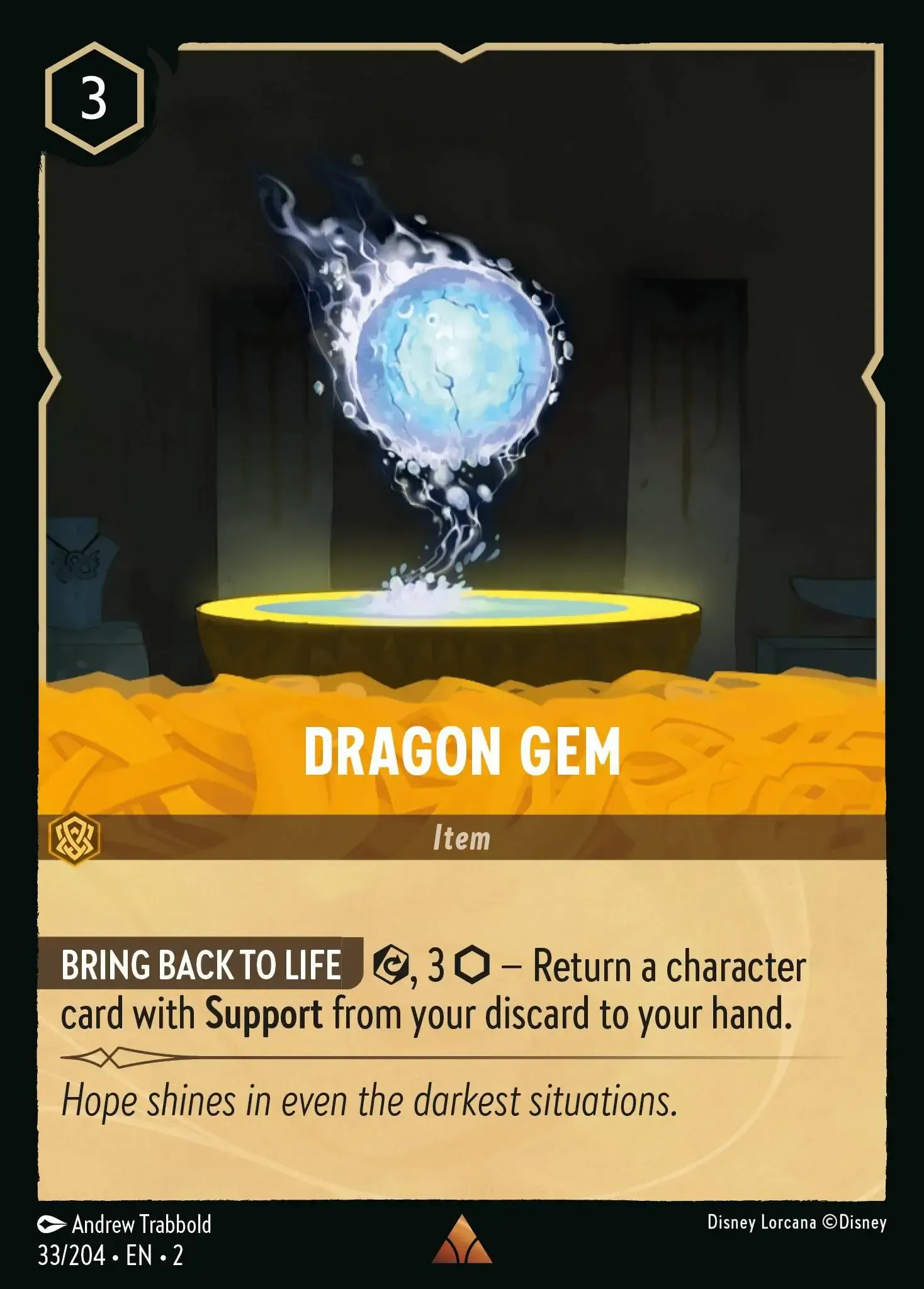 Dragon Gem · Rise of the Floodborn 33/204
