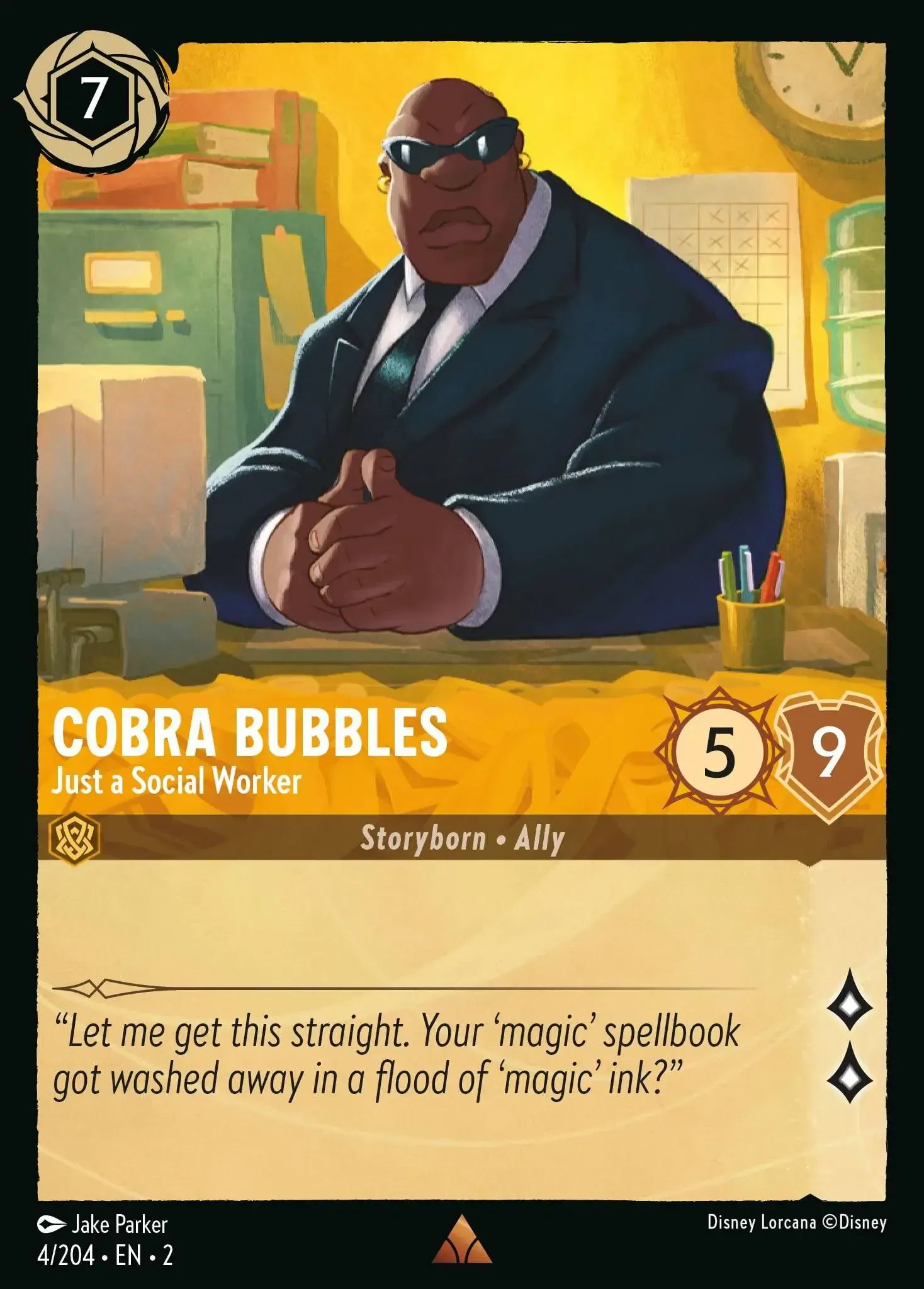 Cobra Bubbles - Just a Social Worker · Rise of the Floodborn 4/204