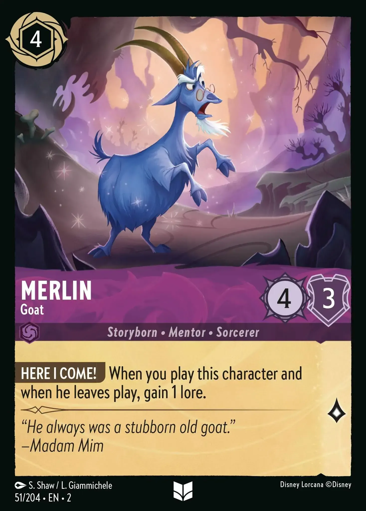 Merlin - Goat · Rise of the Floodborn 51/204