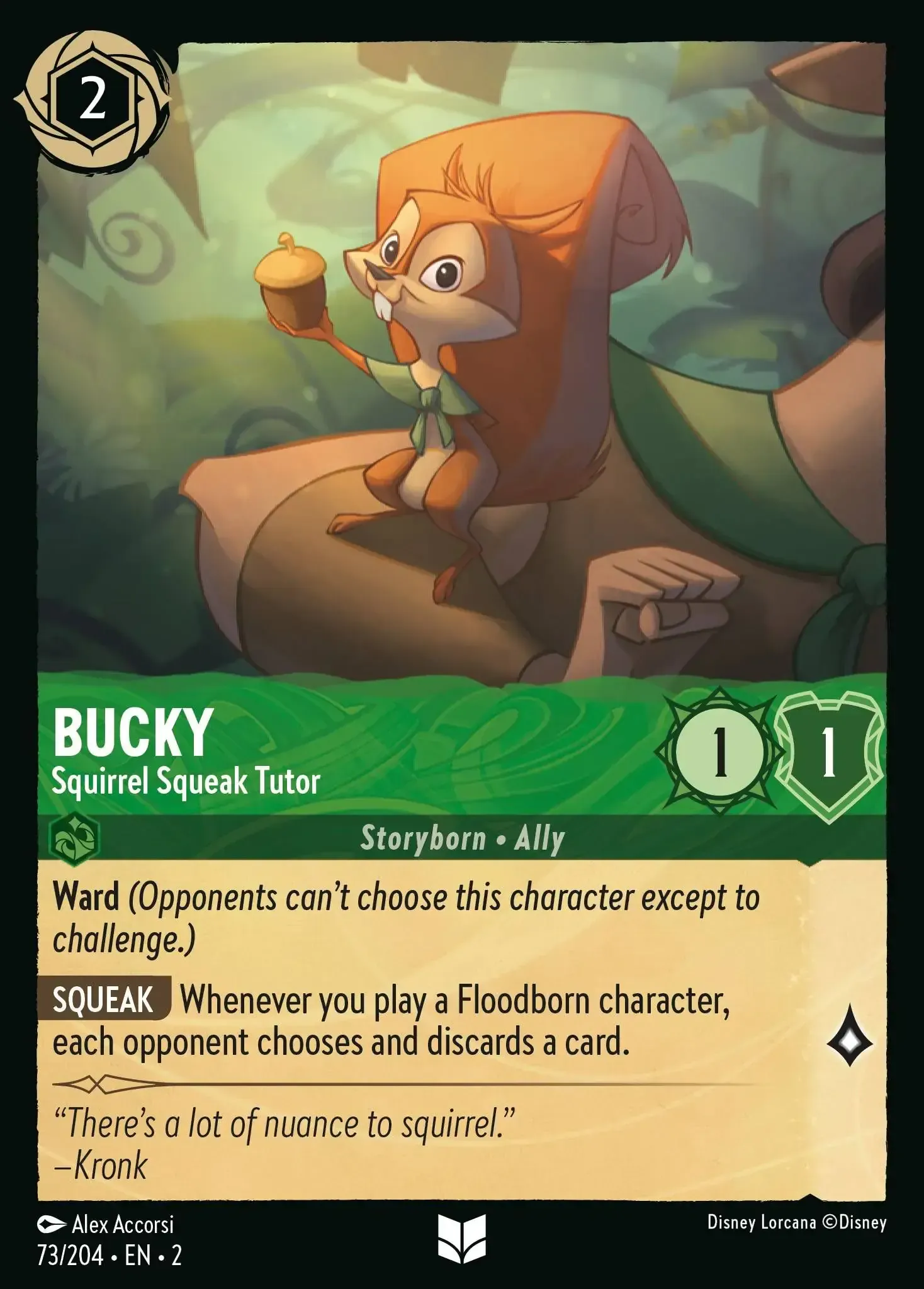 Bucky - Squirrel Squeak Tutor · Rise of the Floodborn 73/204