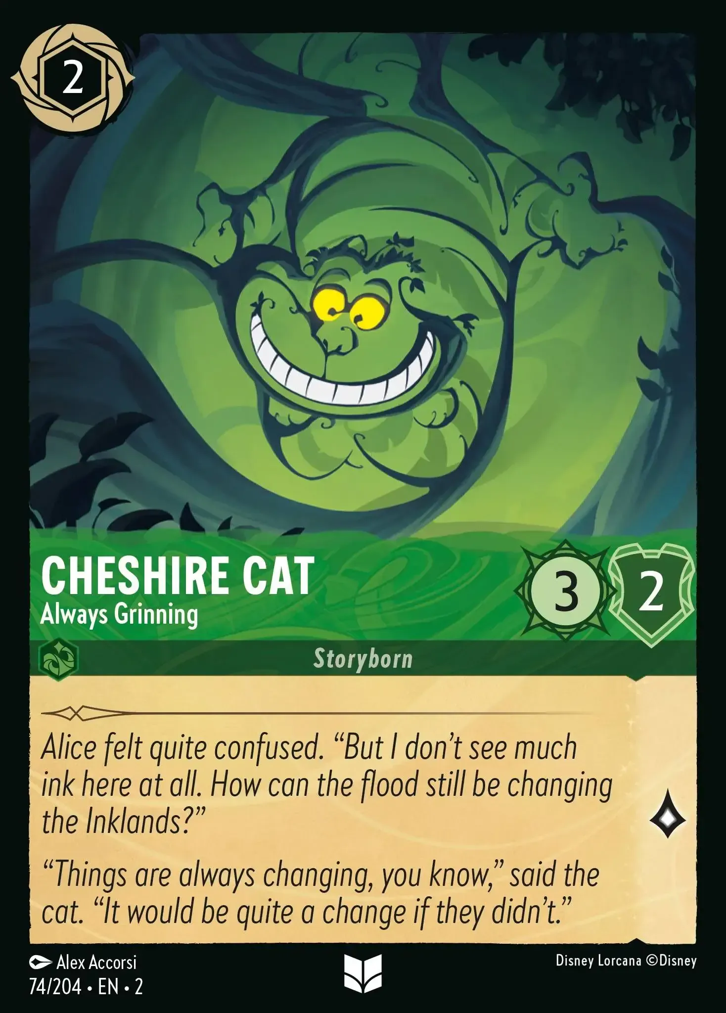 Cheshire Cat - Always Grinning · Rise of the Floodborn 74/204