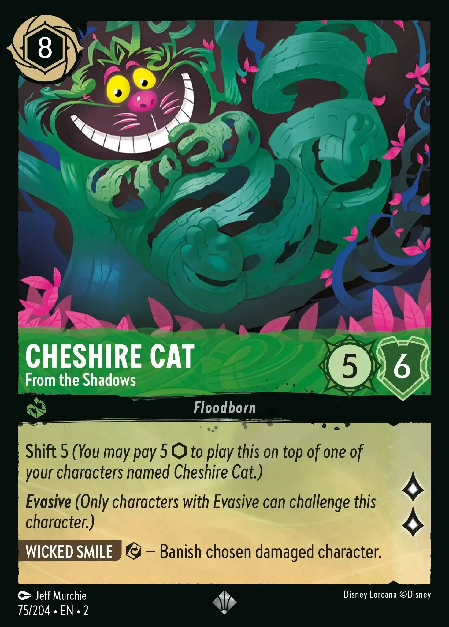 Cheshire Cat - From the Shadows · Rise of the Floodborn 75/204