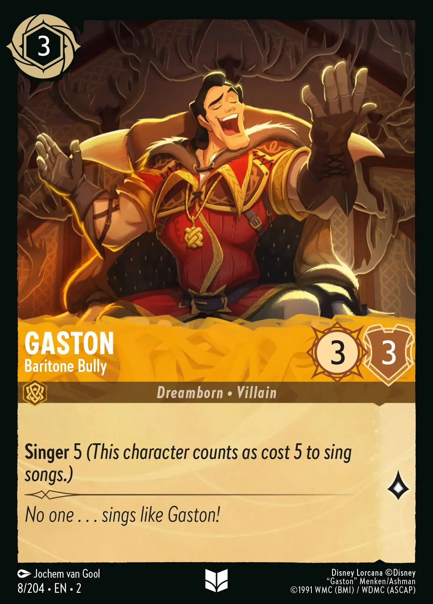 Gaston - Baritone Bully · Rise of the Floodborn 8/204