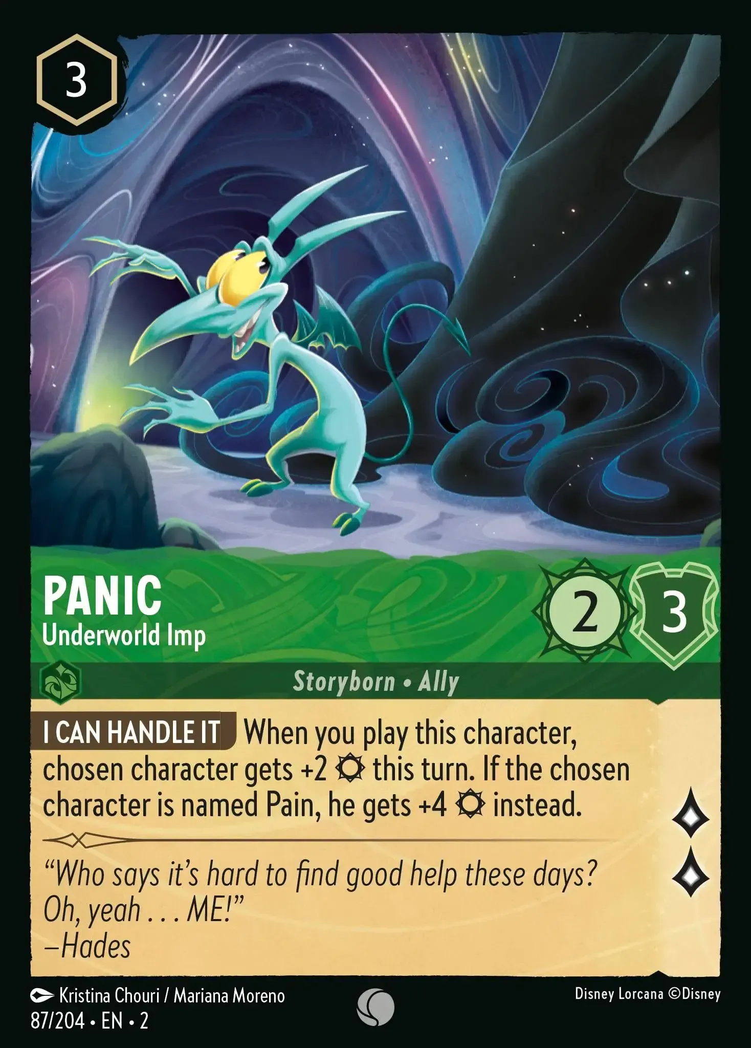 Panic - Underworld Imp · Rise of the Floodborn 87/204