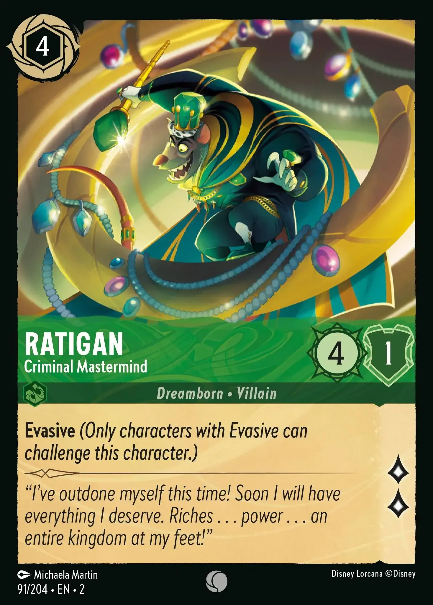 Ratigan - Criminal Mastermind · Rise of the Floodborn 91/204
