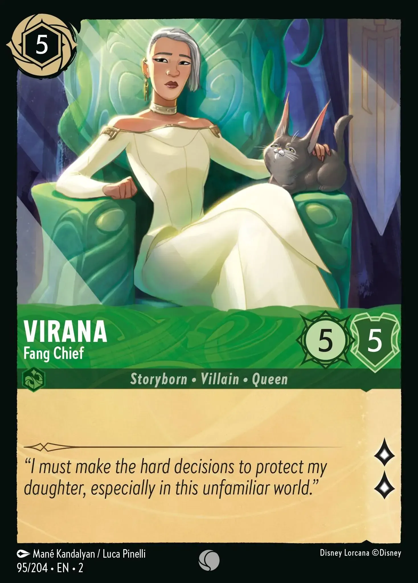 Virana - Fang Chief · Rise of the Floodborn 95/204