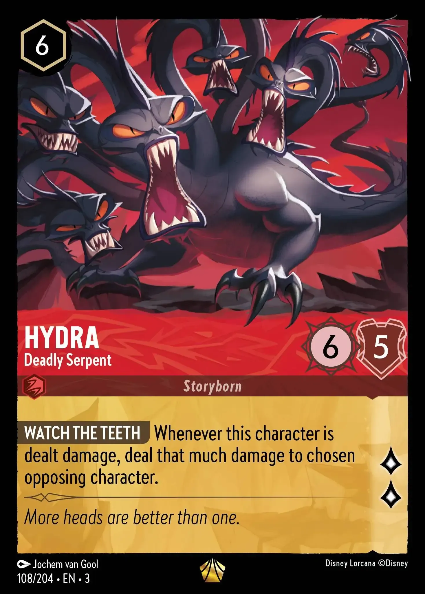 Hydra - Deadly Serpent · Into the Inklands 108/208