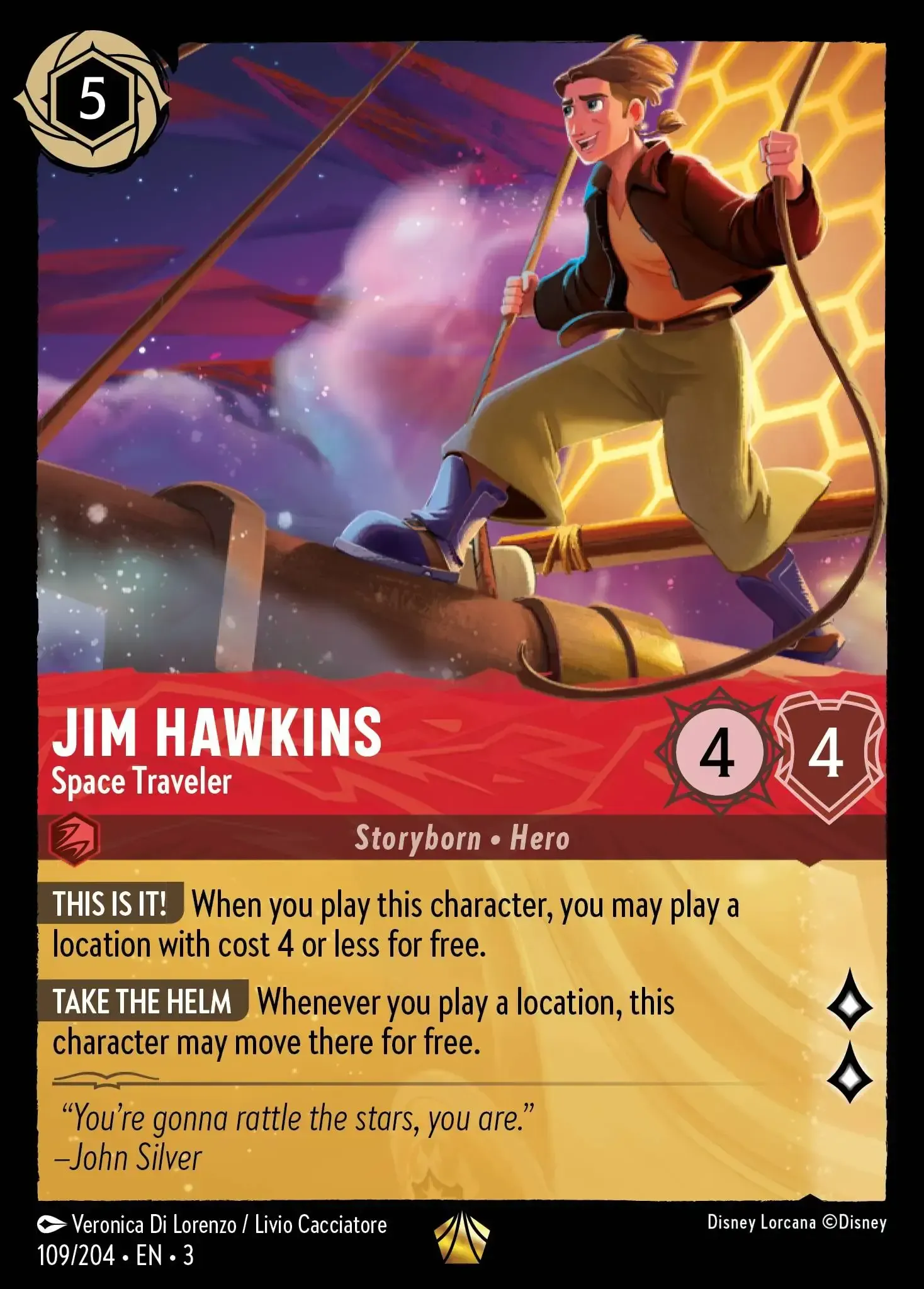 Jim Hawkins - Space Traveler · Into the Inklands 109/208