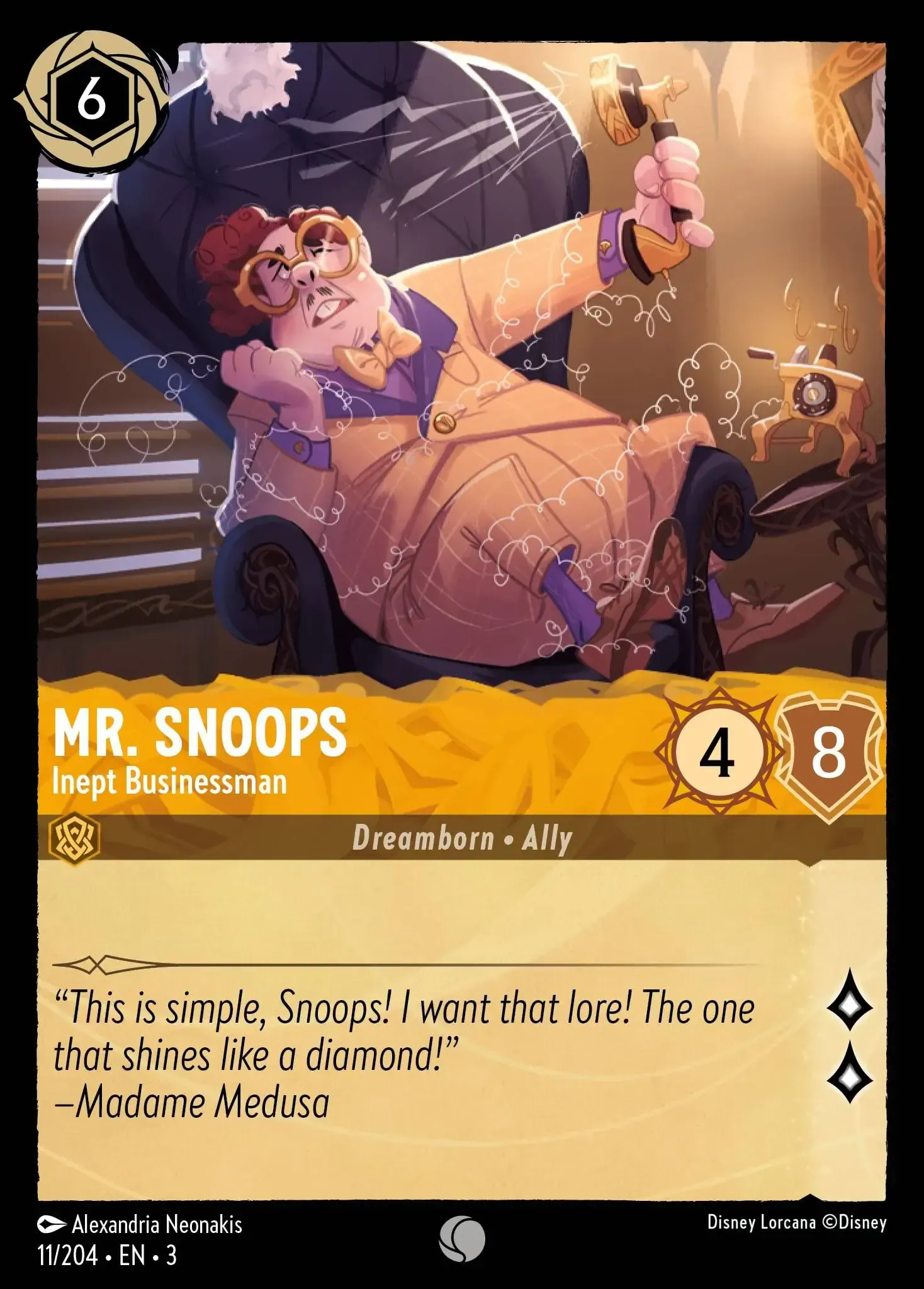 Mr. Snoops - Inept Businessman · Into the Inklands 11/208