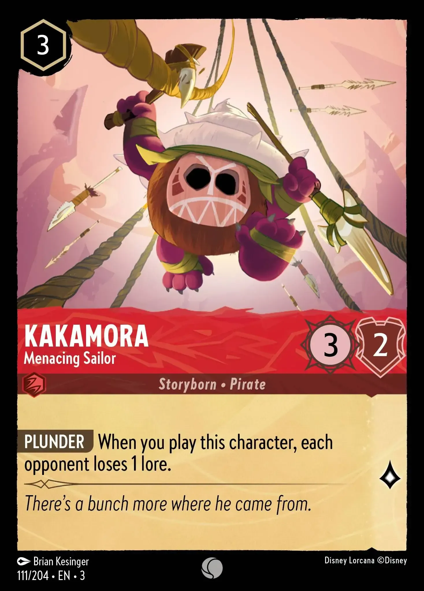 Kakamora - Menacing Sailor · Into the Inklands 111/208