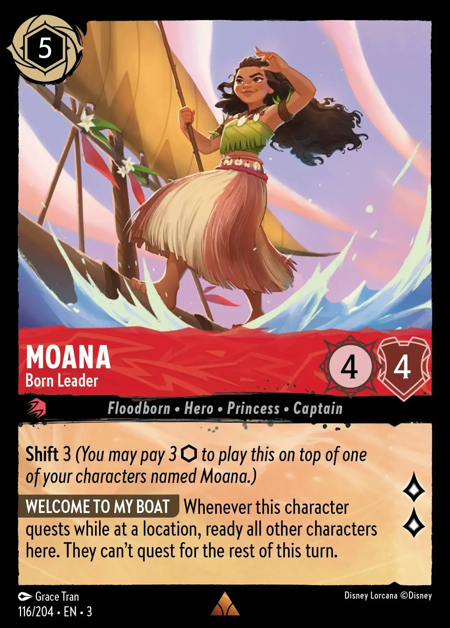 Moana - Born Leader · Into the Inklands 116/208