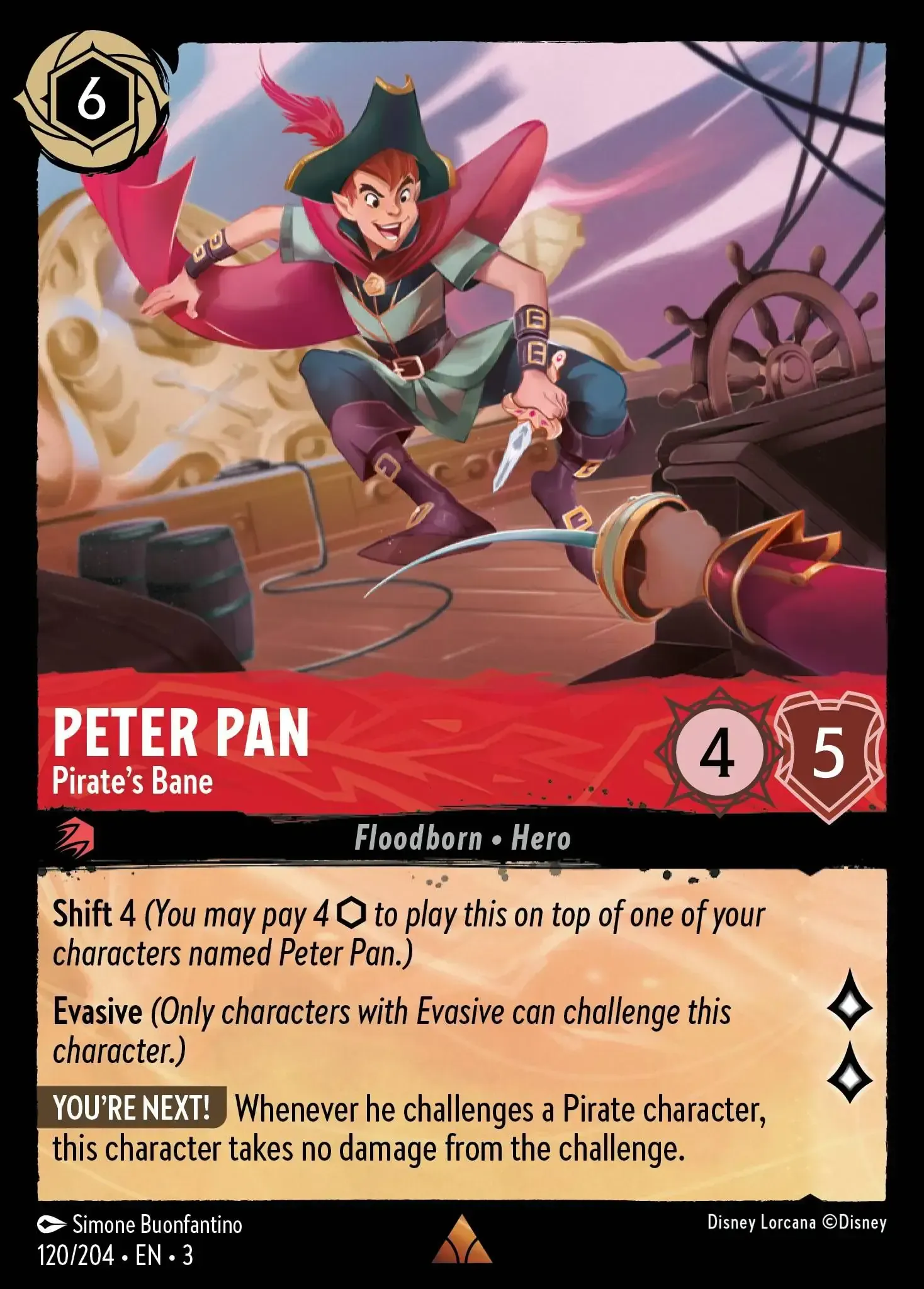 Peter Pan - Pirate's Bane · Into the Inklands 120/208