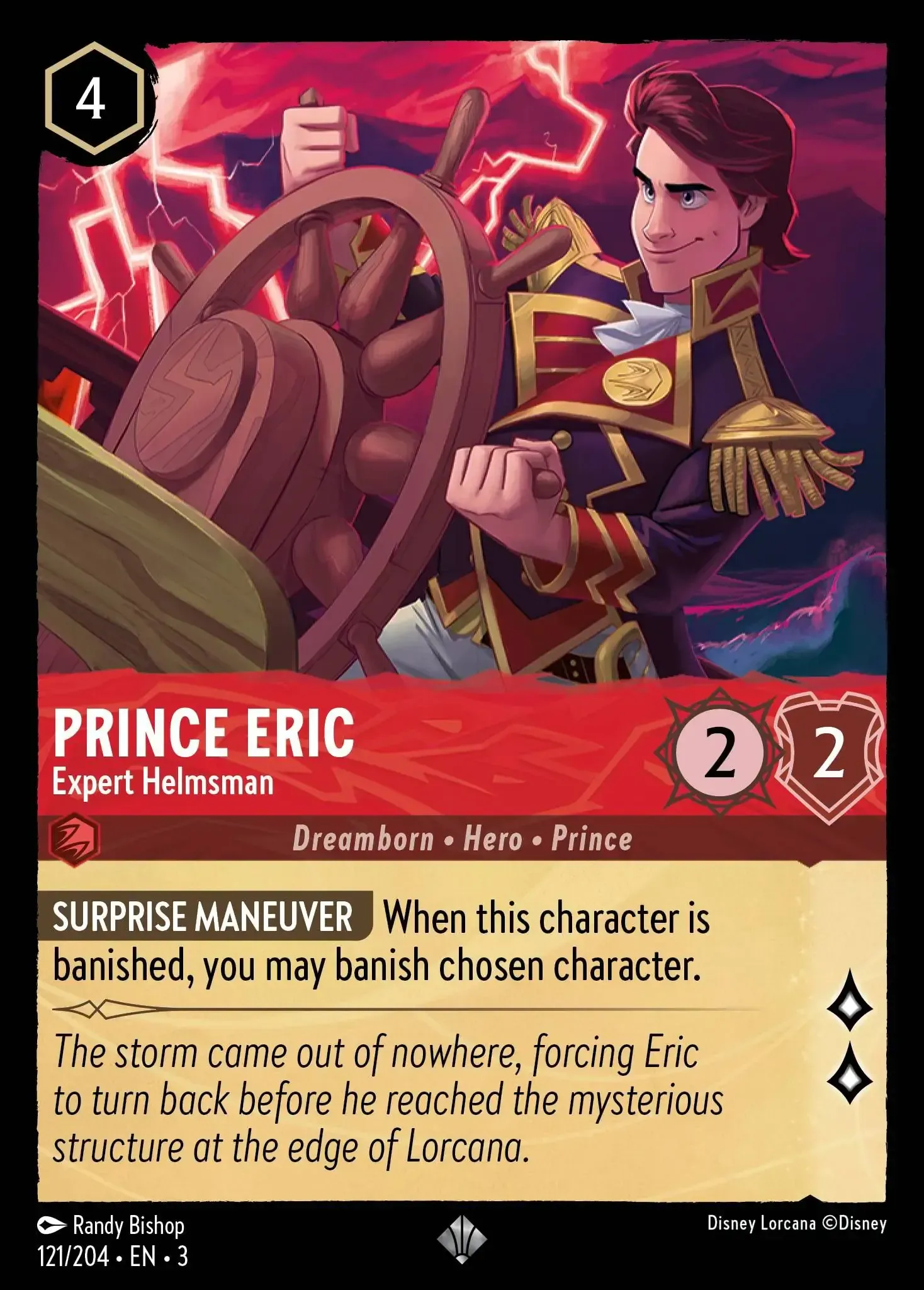 Prince Eric - Expert Helmsman · Into the Inklands 121/208