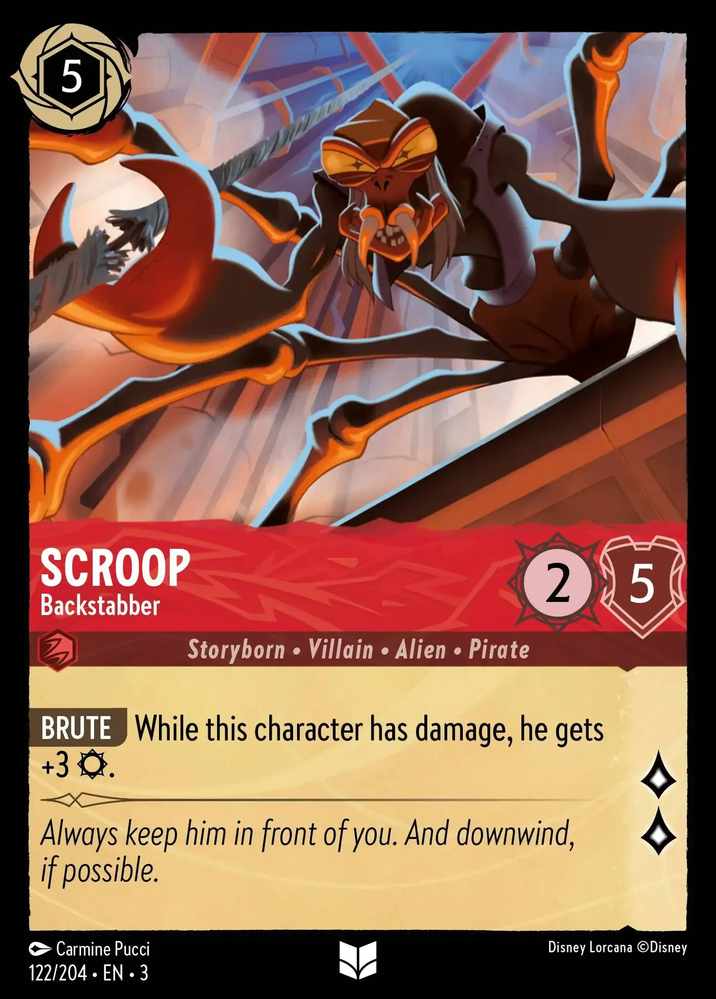Scroop - Backstabber · Into the Inklands 122/208