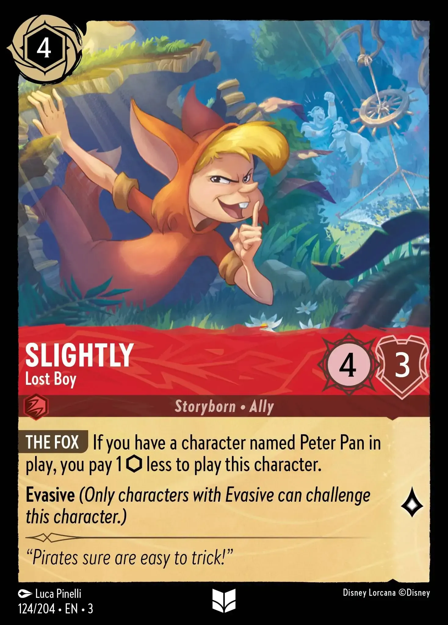 Slightly - Lost Boy · Into the Inklands 124/208