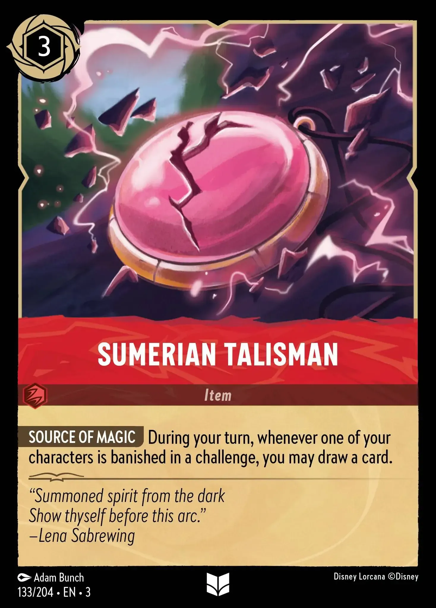 Sumerian Talisman · Into the Inklands 133/208