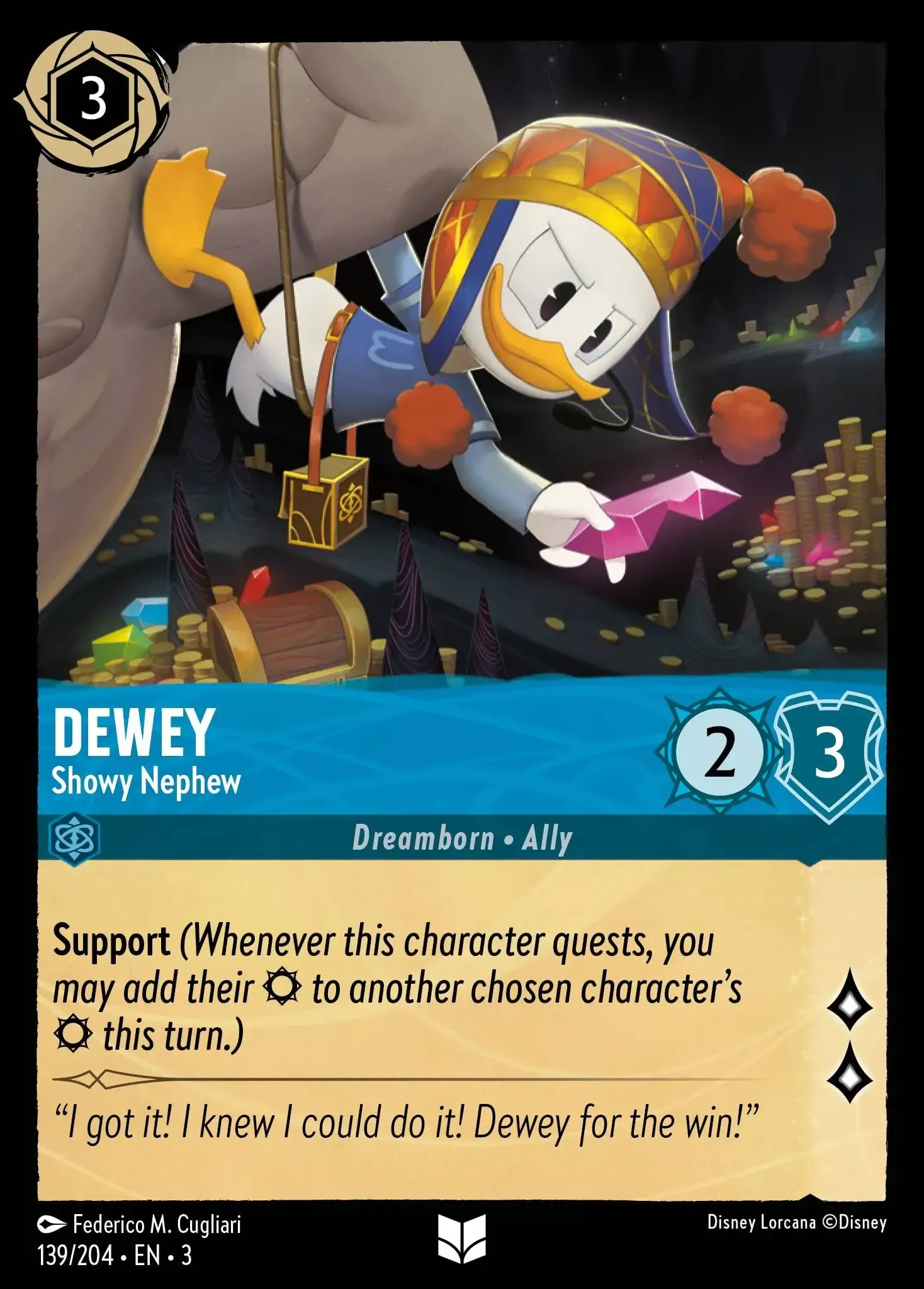 Dewey - Showy Nephew · Into the Inklands 139/208