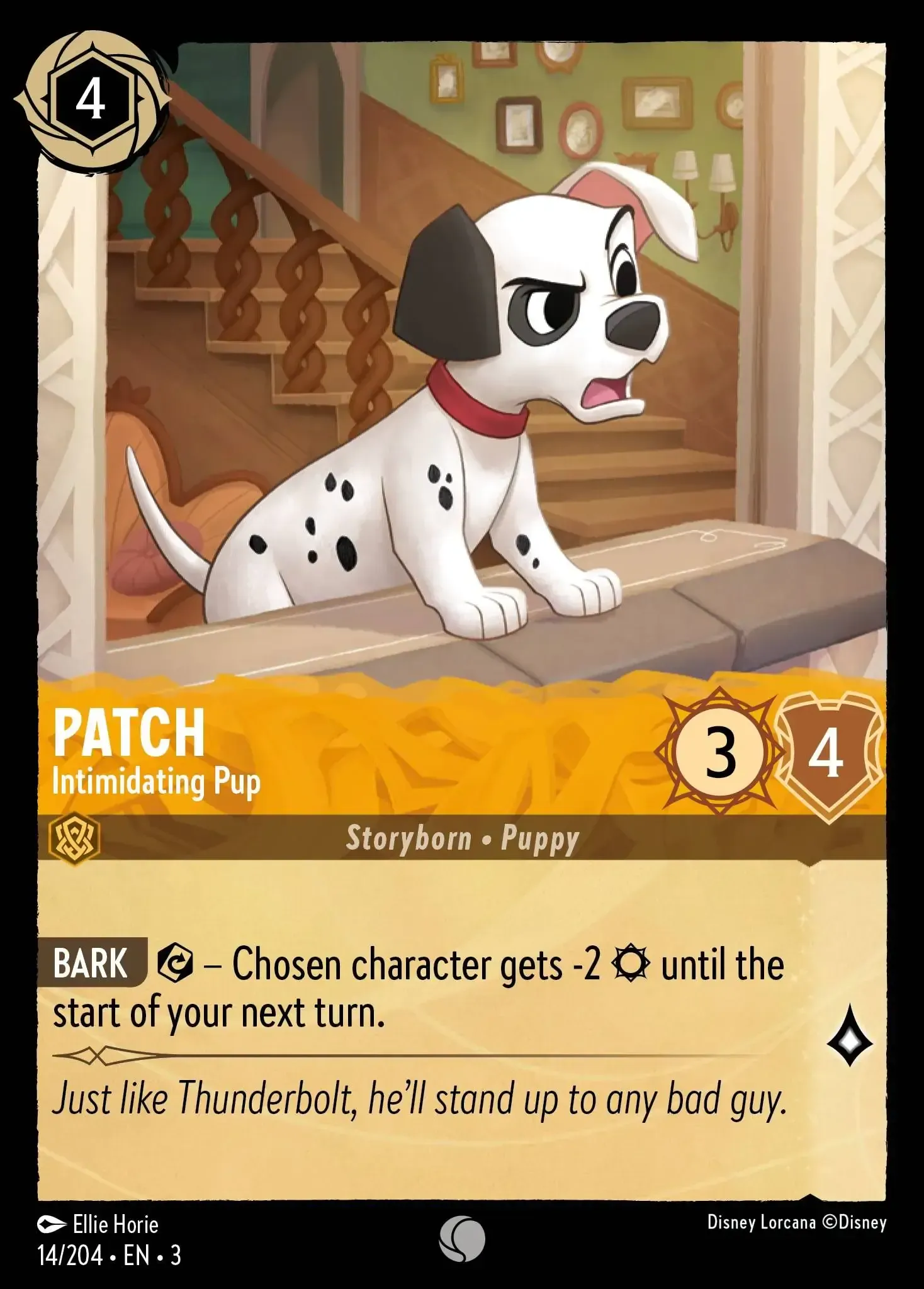 Patch - Intimidating Pup · Into the Inklands 14/208