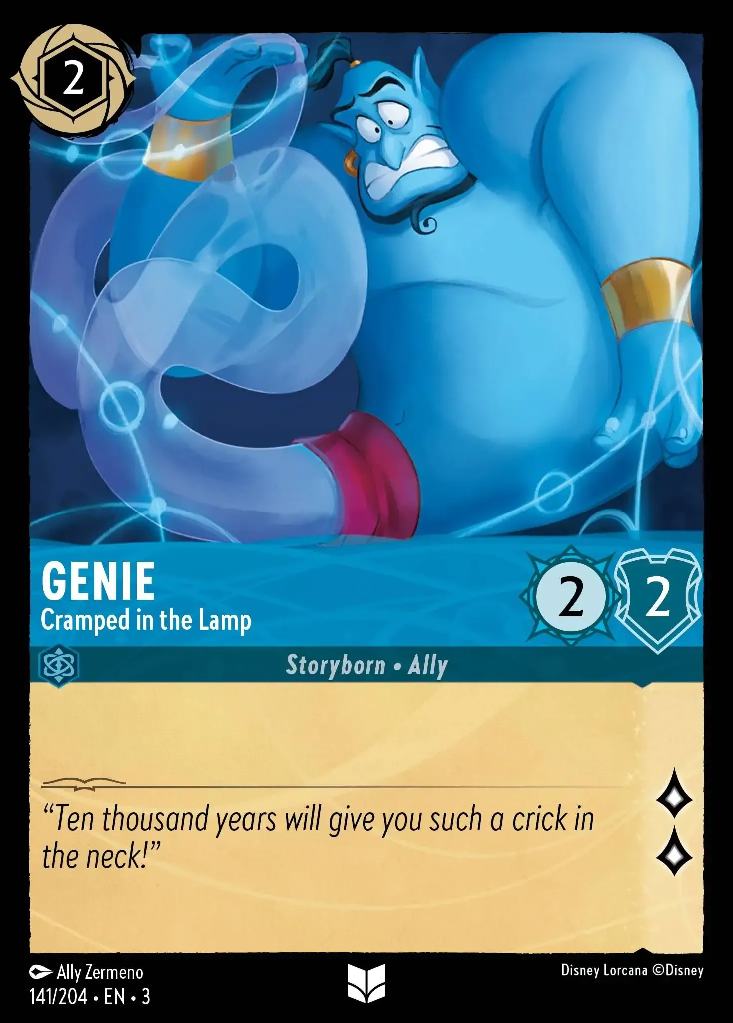 Genie - Cramped in the Lamp · Into the Inklands 141/208