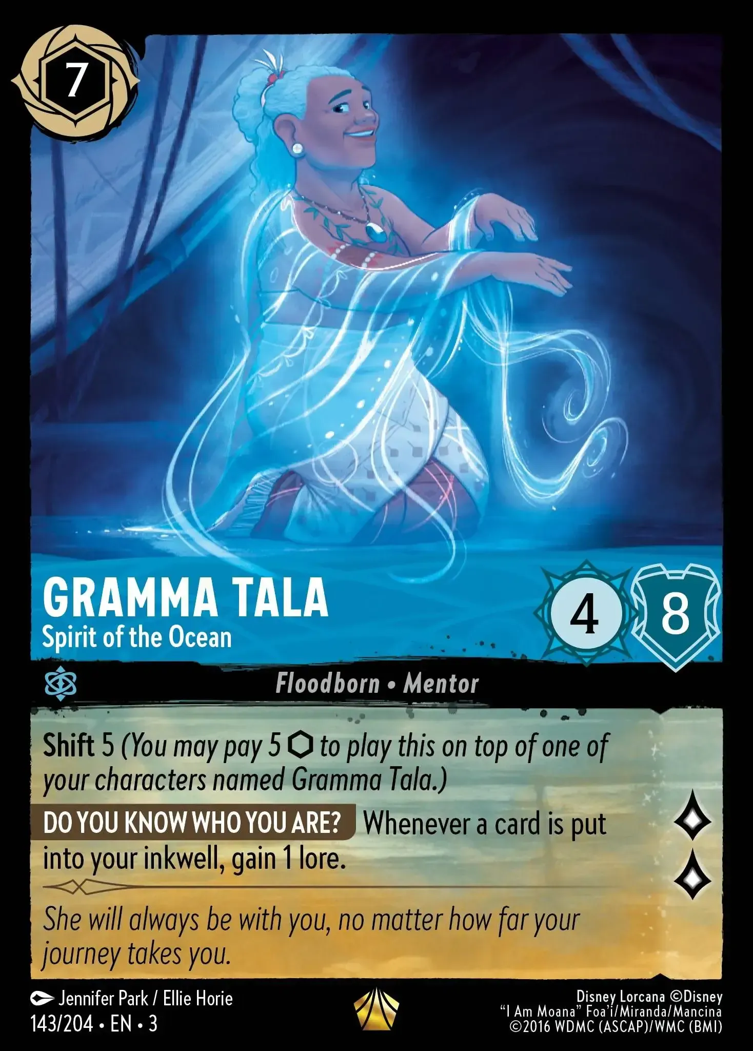 Gramma Tala - Spirit of the Ocean · Into the Inklands 143/208