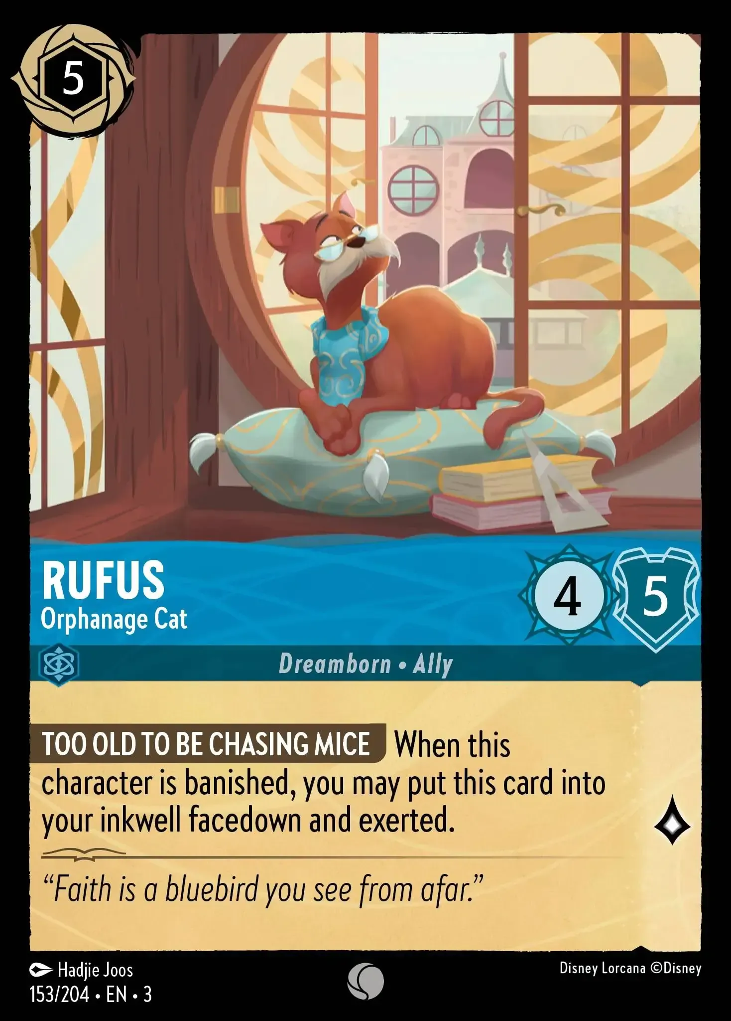 Rufus - Orphanage Cat · Into the Inklands 153/208