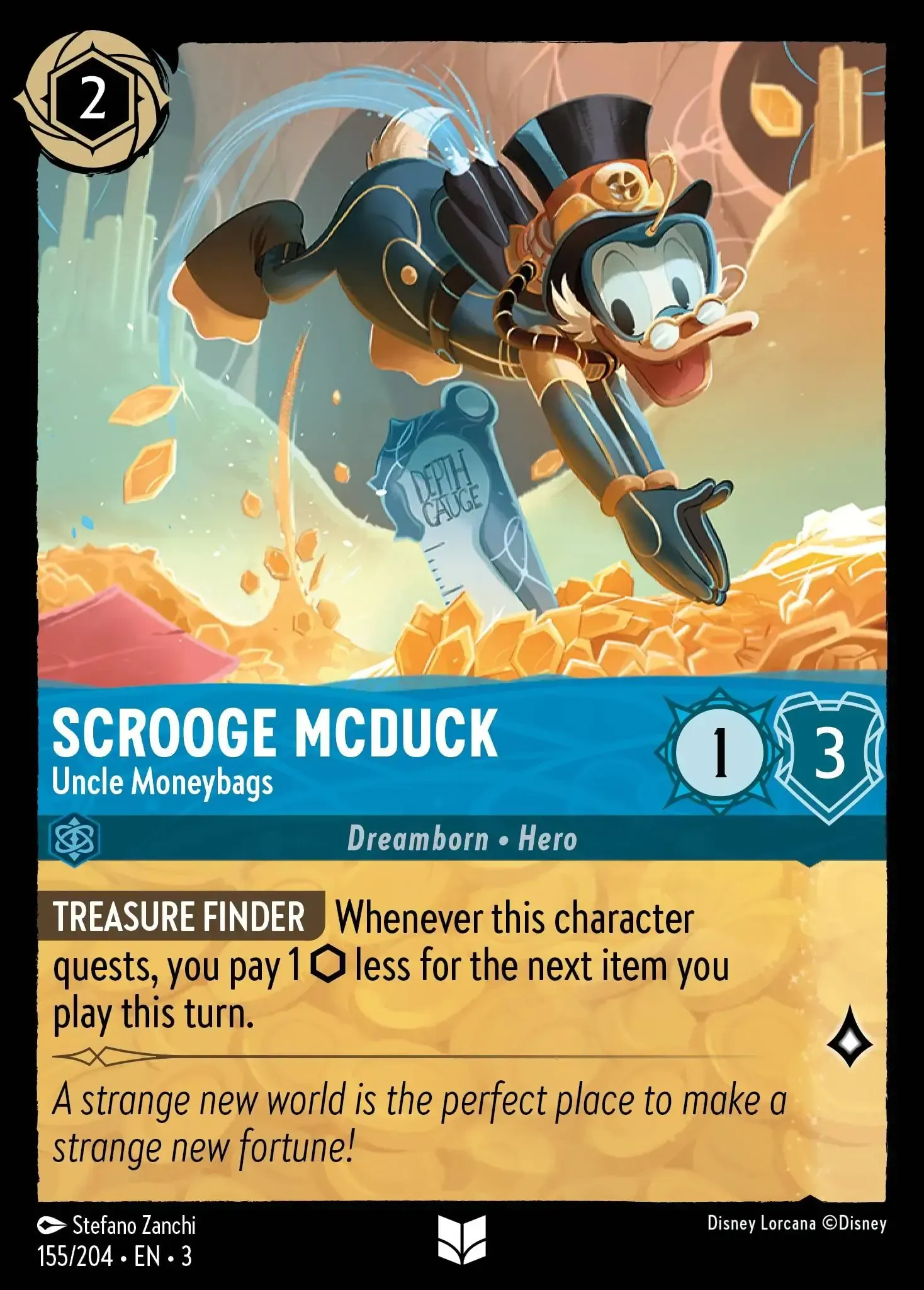 Scrooge McDuck - Uncle Moneybags · Into the Inklands 155/208