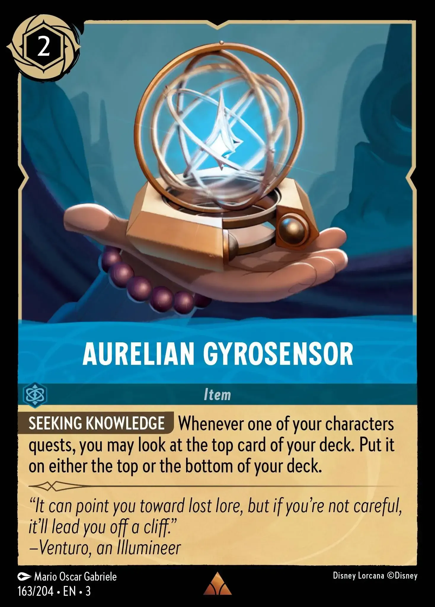 Aurelian Gyrosensor · Into the Inklands 163/208