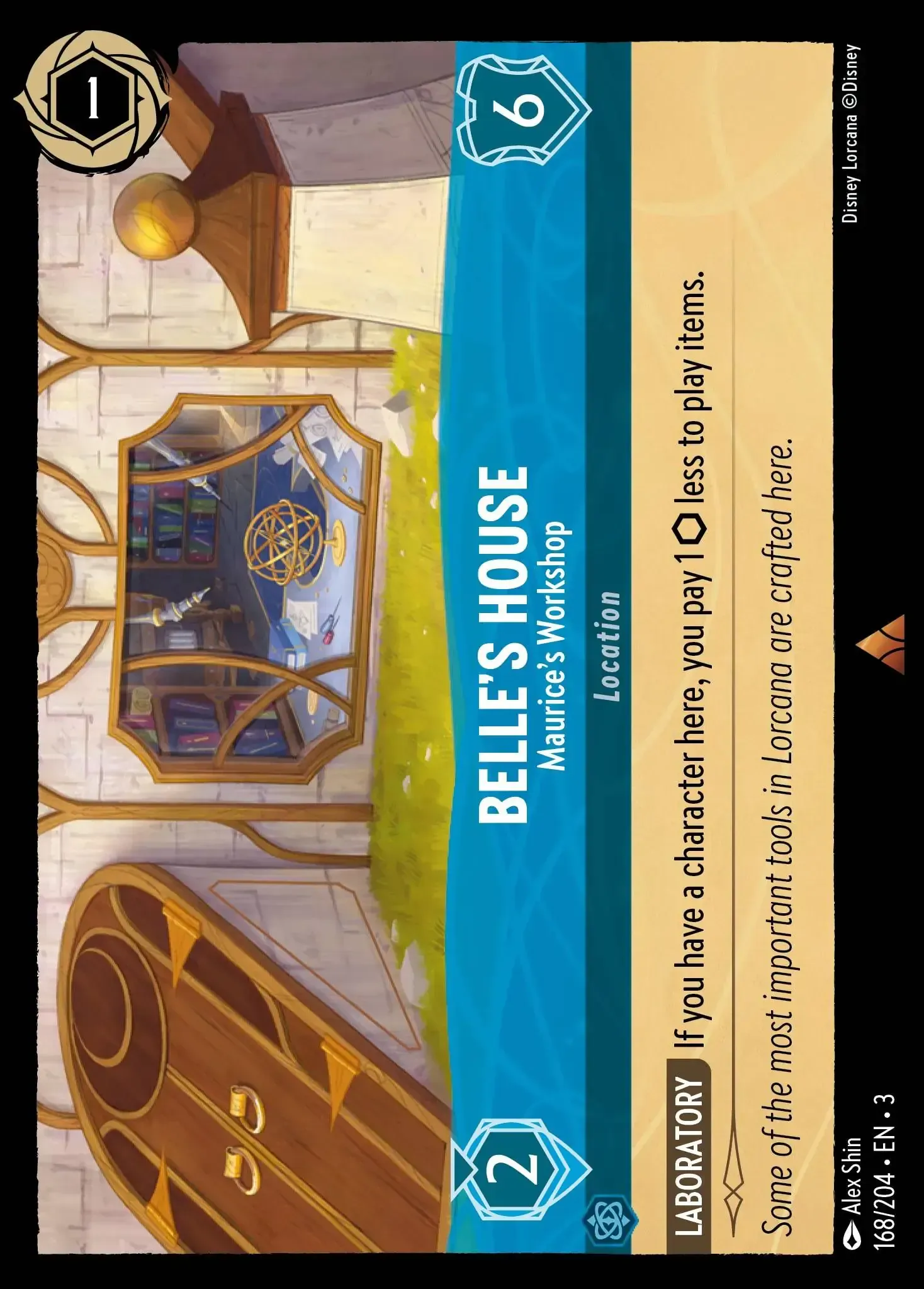 Belle's House - Maurice's Workshop · Into the Inklands 168/208