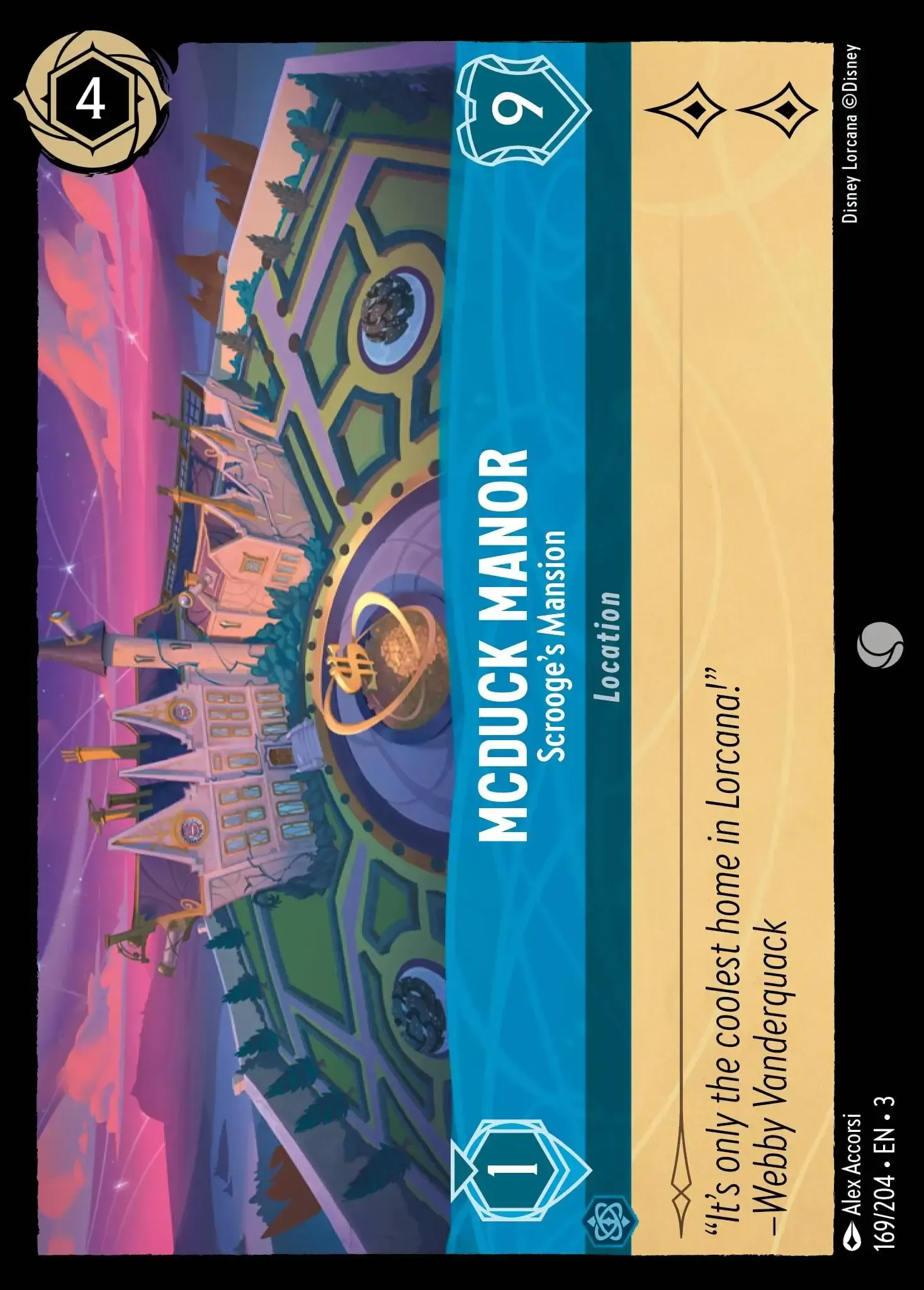 McDuck Manor - Scrooge's Mansion · Into the Inklands 169/208