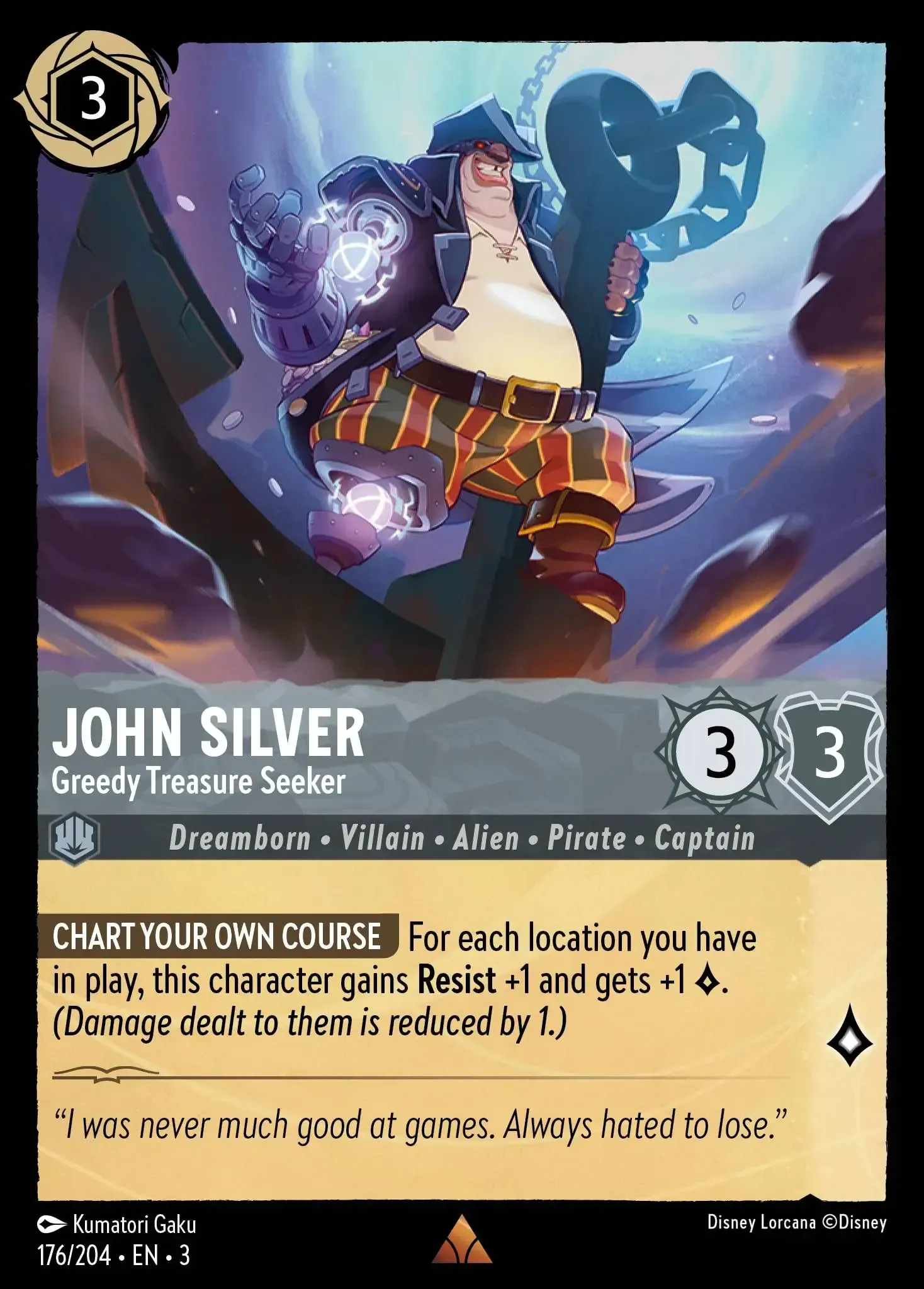 John Silver - Greedy Treasure Seeker · Into the Inklands 176/208