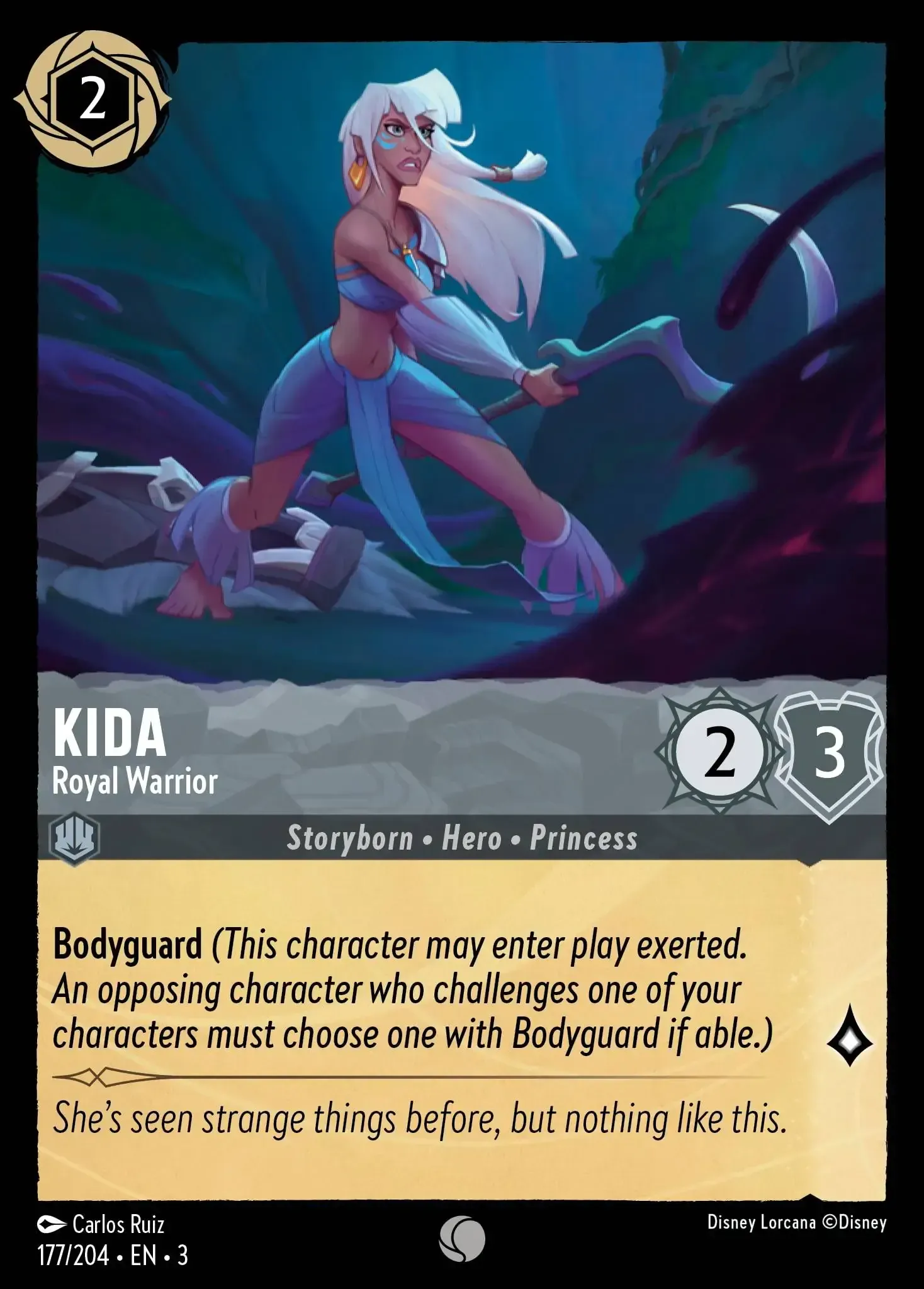 Kida - Royal Warrior · Into the Inklands 177/208