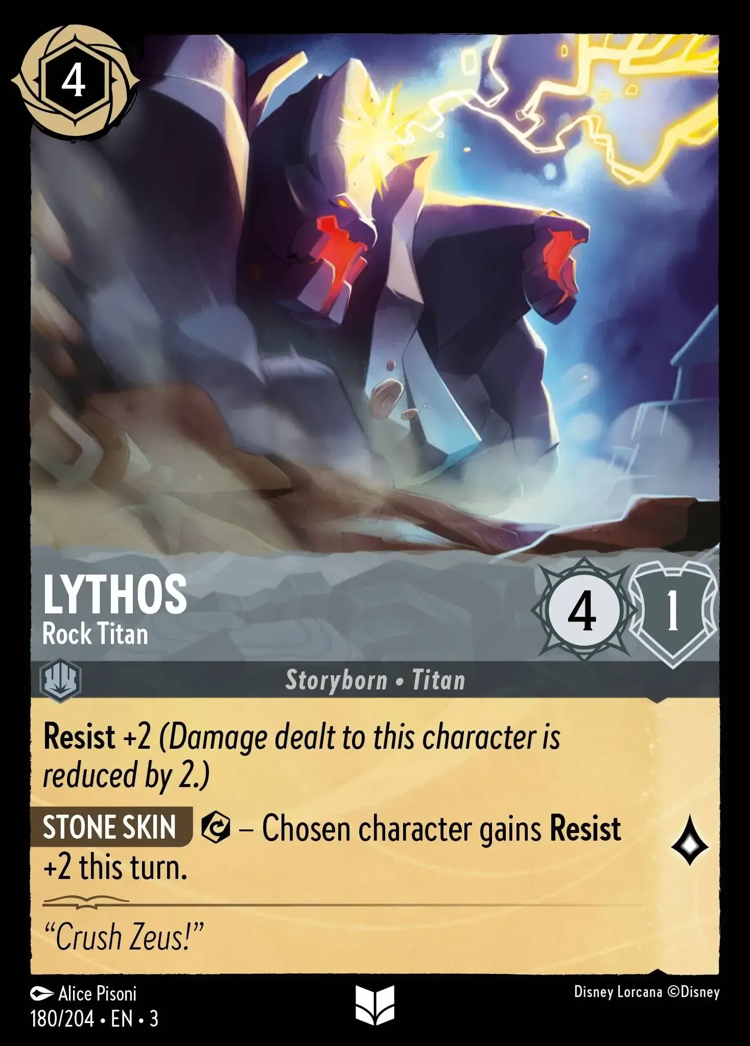 Lythos - Rock Titan · Into the Inklands 180/208
