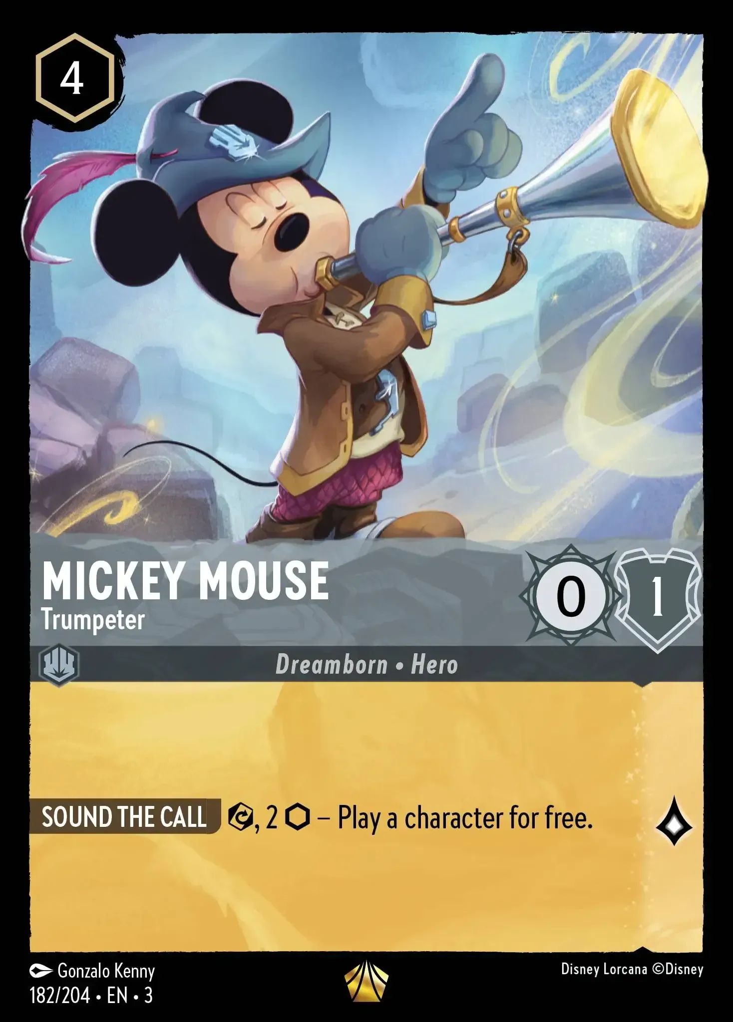 Mickey Mouse - Trumpeter · Into the Inklands 182/208