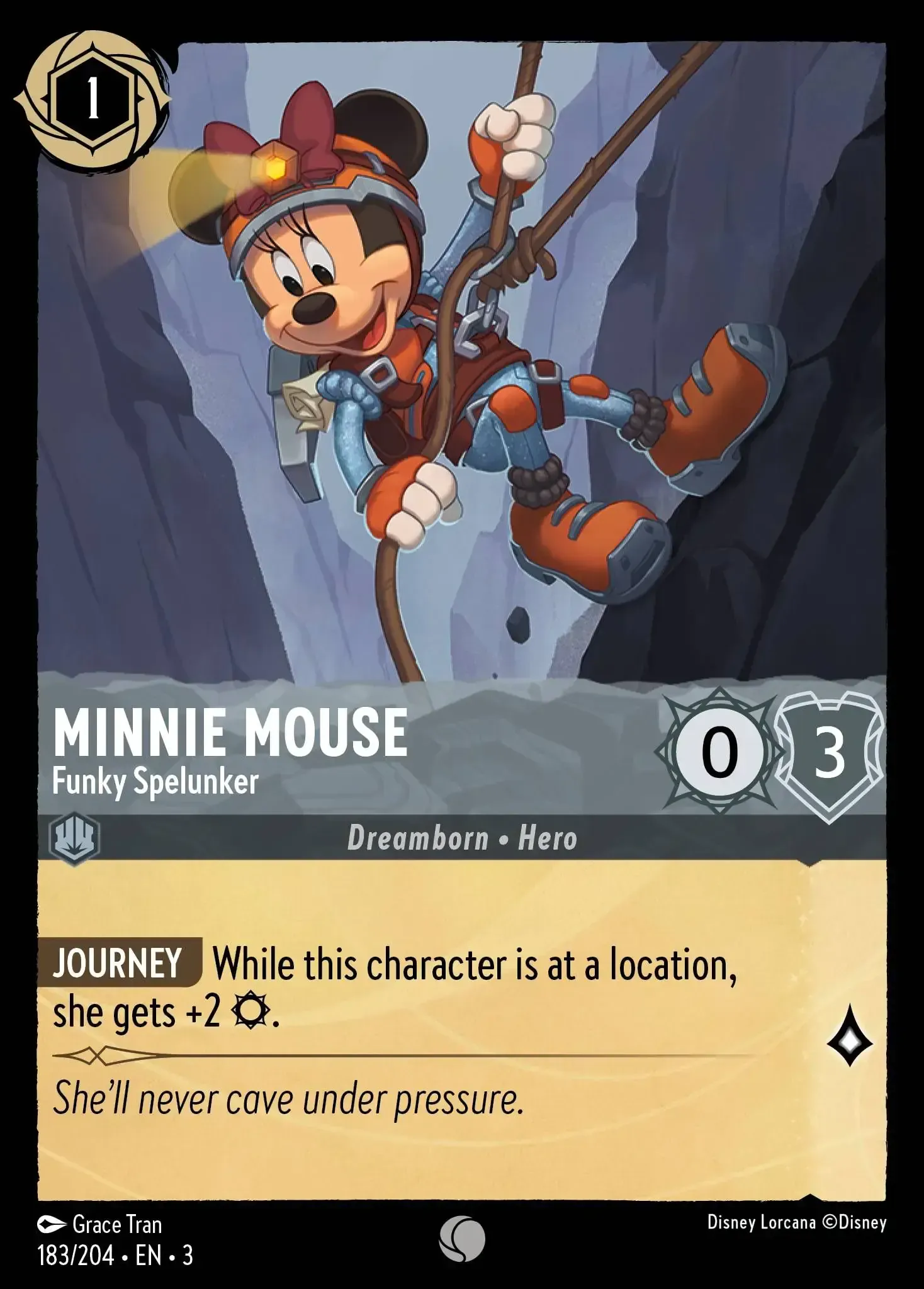 Minnie Mouse - Funky Spelunker · Into the Inklands 183/208