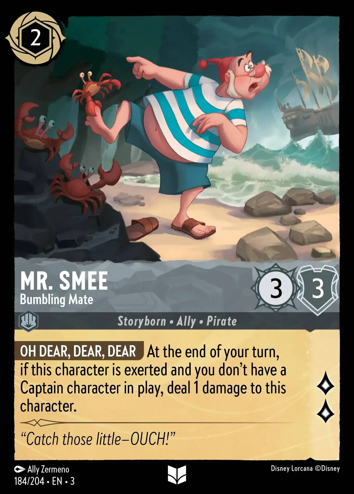 Mr. Smee - Bumbling Mate · Into the Inklands 184/208