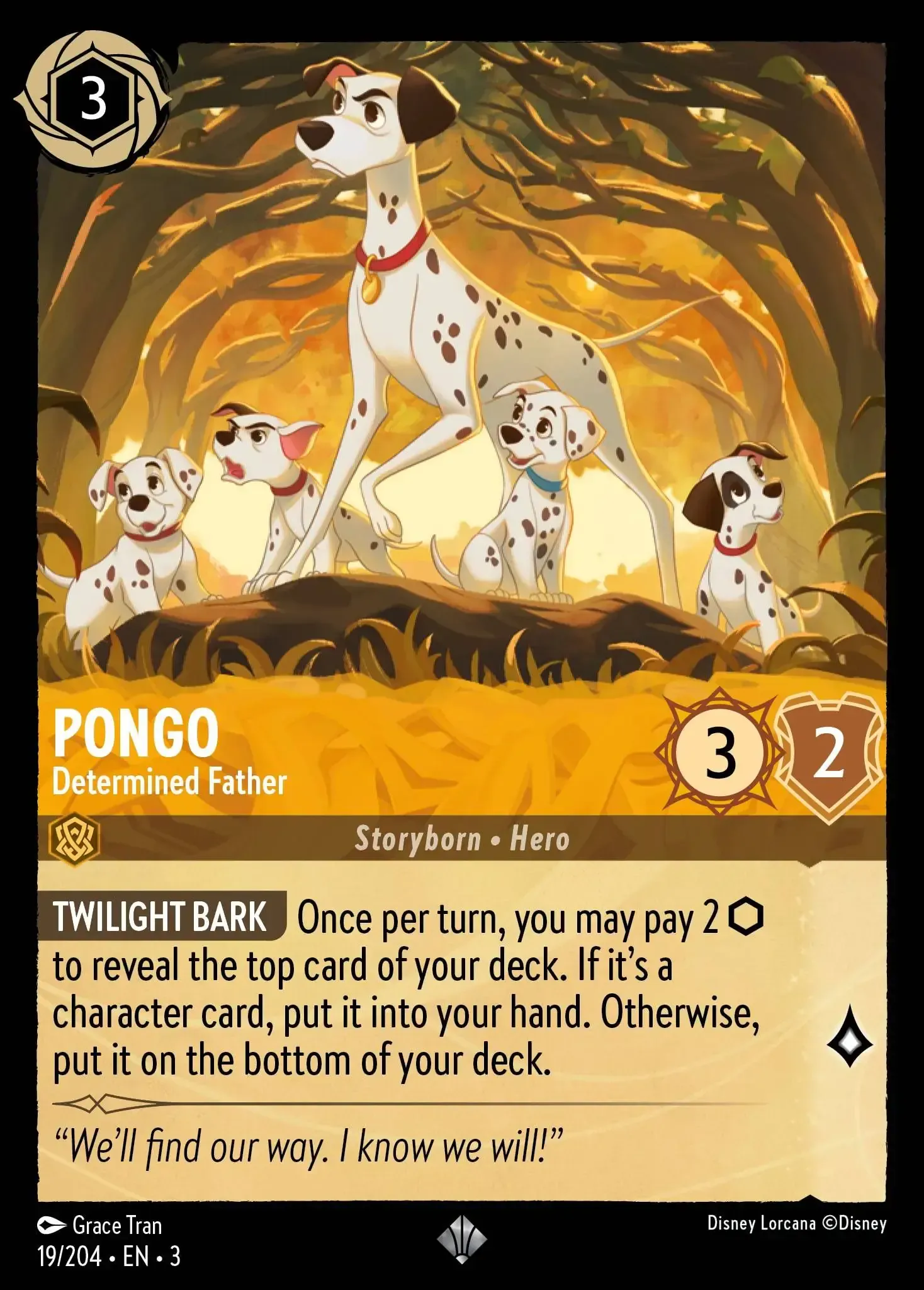 Pongo - Determined Father · Into the Inklands 19/208