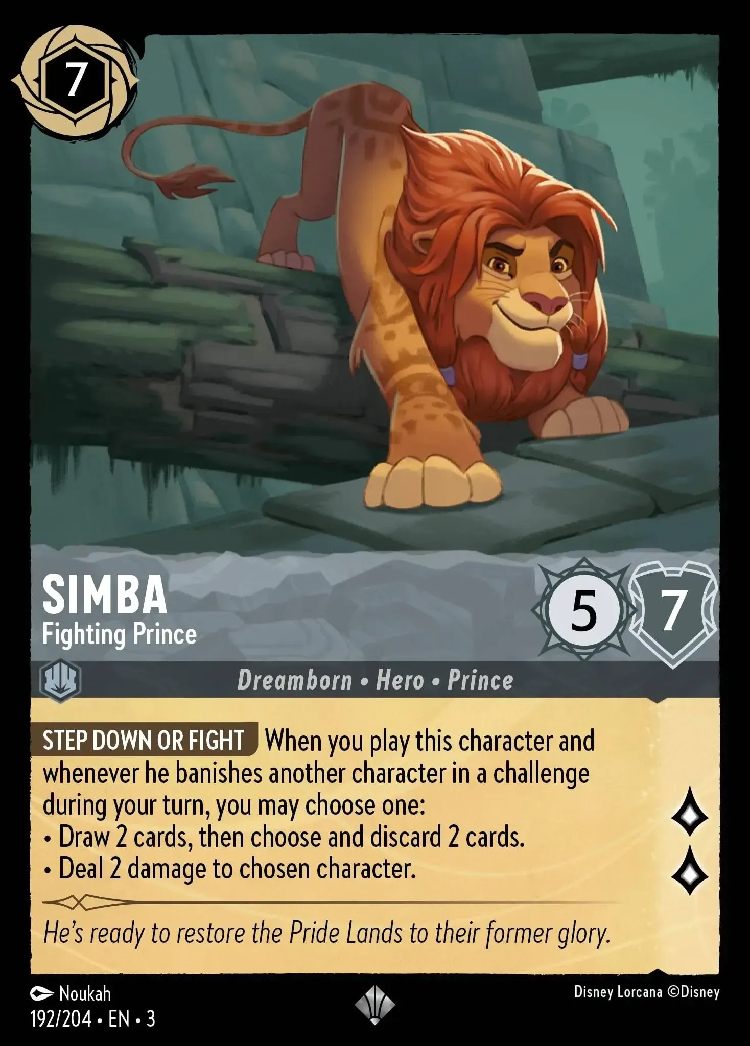 Simba - Fighting Prince · Into the Inklands 192/208