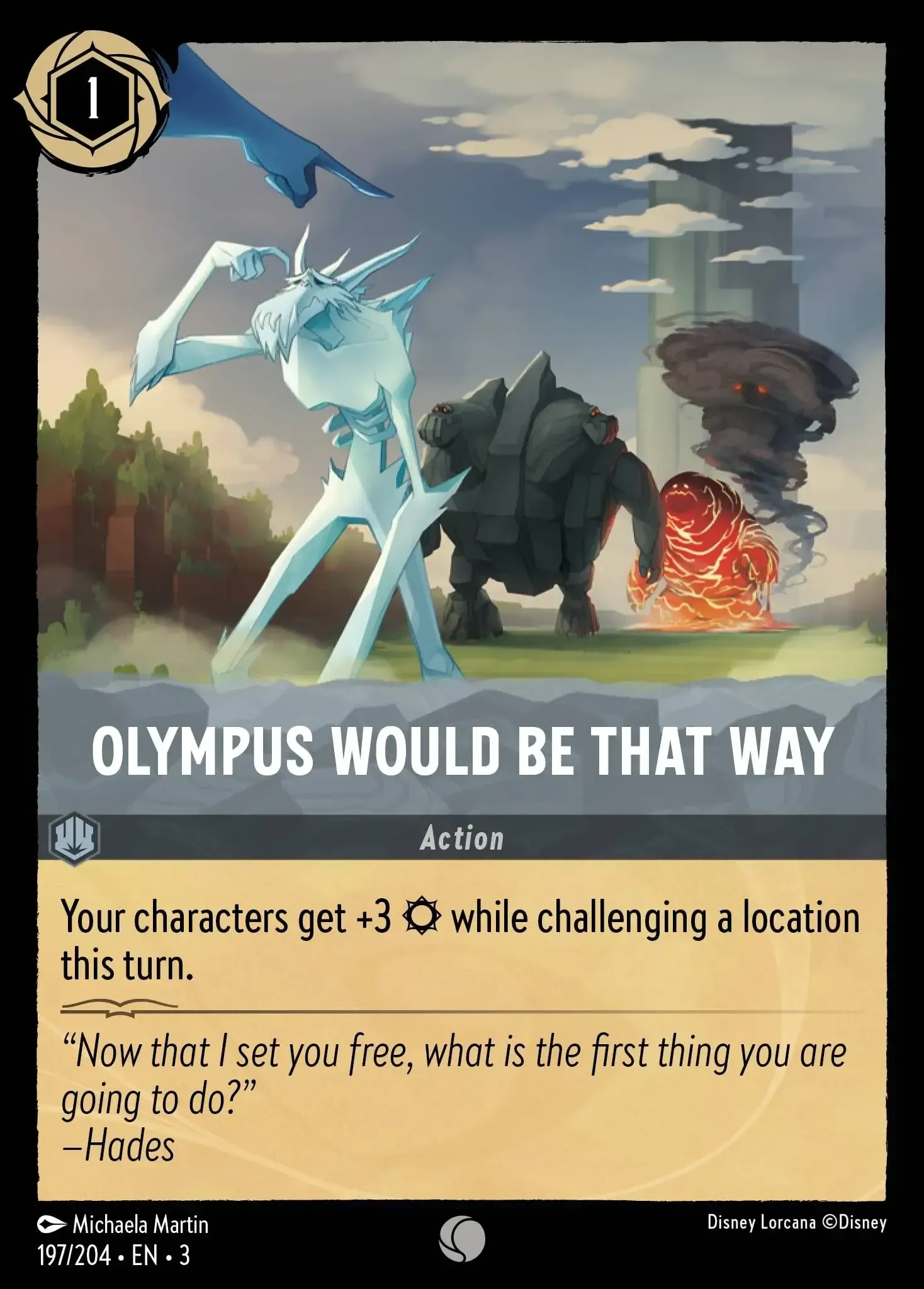 Olympus Would Be That Way · Into the Inklands 197/208